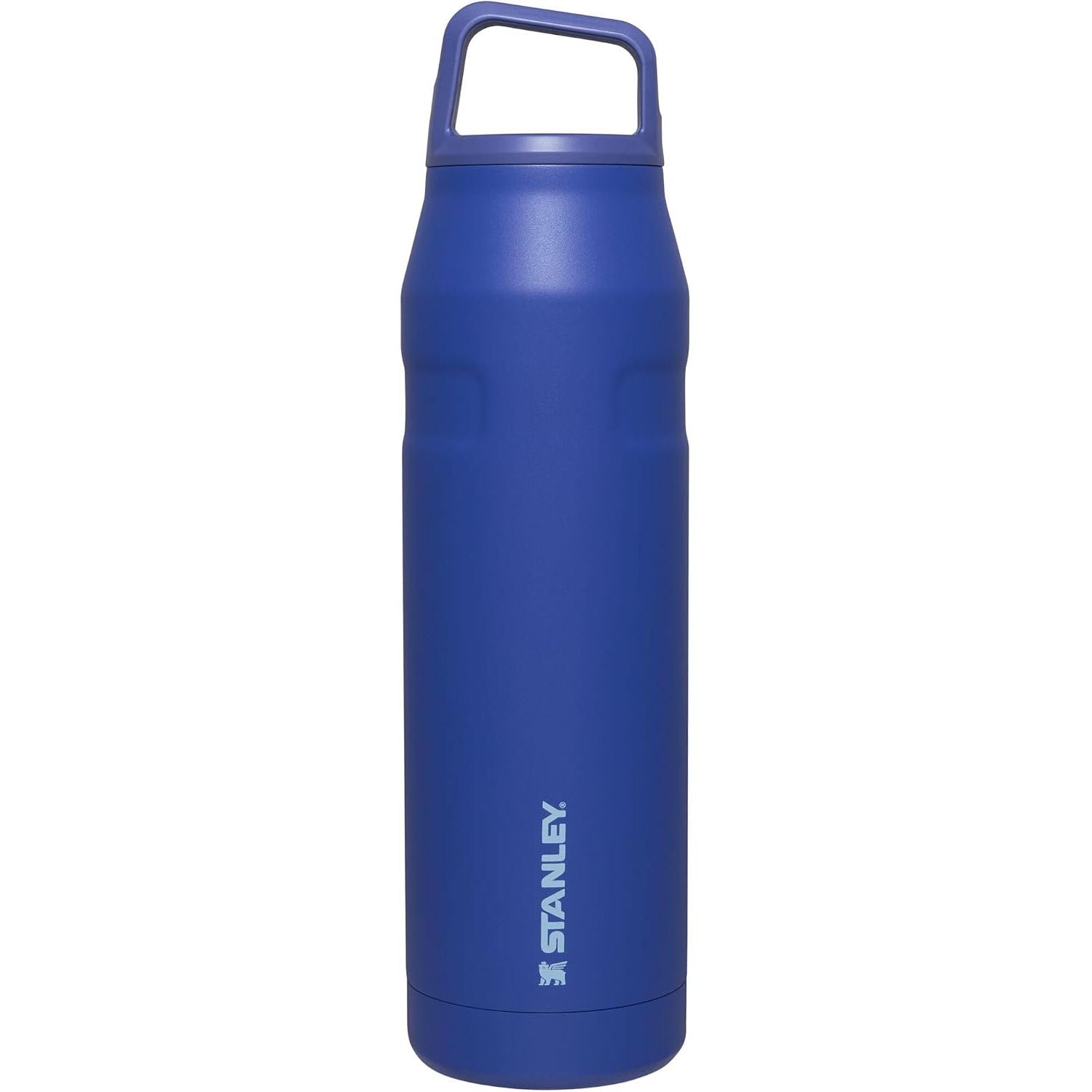 Stanley IceFlow Cap and Carry Trinkflasche | Weithals-Drehverschluss | Leicht & Auslaufsicher für Reisen & Sport | Isolierter Edelstahl | BPA-frei
