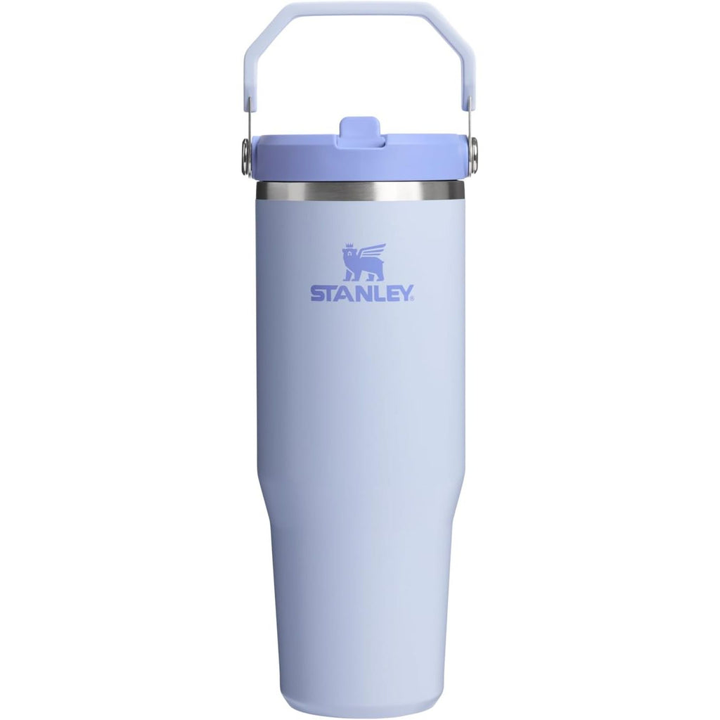 STANLEY IceFlow 2.0 Flip Straw Tumbler mit Griff 887 ml | Drehverschluss und Klappstrohhalm | Auslaufsichere Wasserflasche | Isolierter Edelstahl | BPA-frei | Rose Quarz 2.0