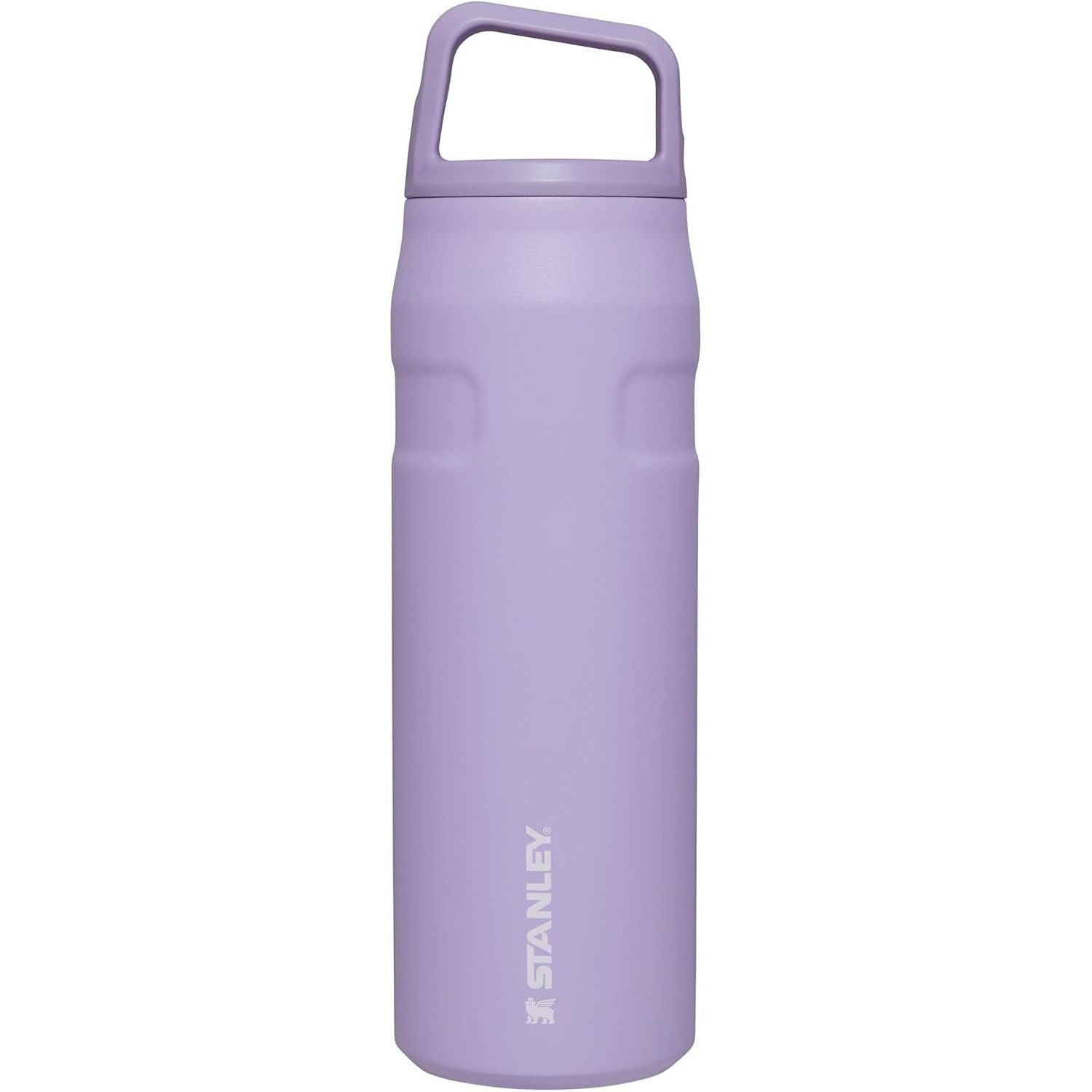 Stanley IceFlow Cap and Carry Trinkflasche | Weithals-Drehverschluss | Leicht & Auslaufsicher für Reisen & Sport | Isolierter Edelstahl | BPA-frei