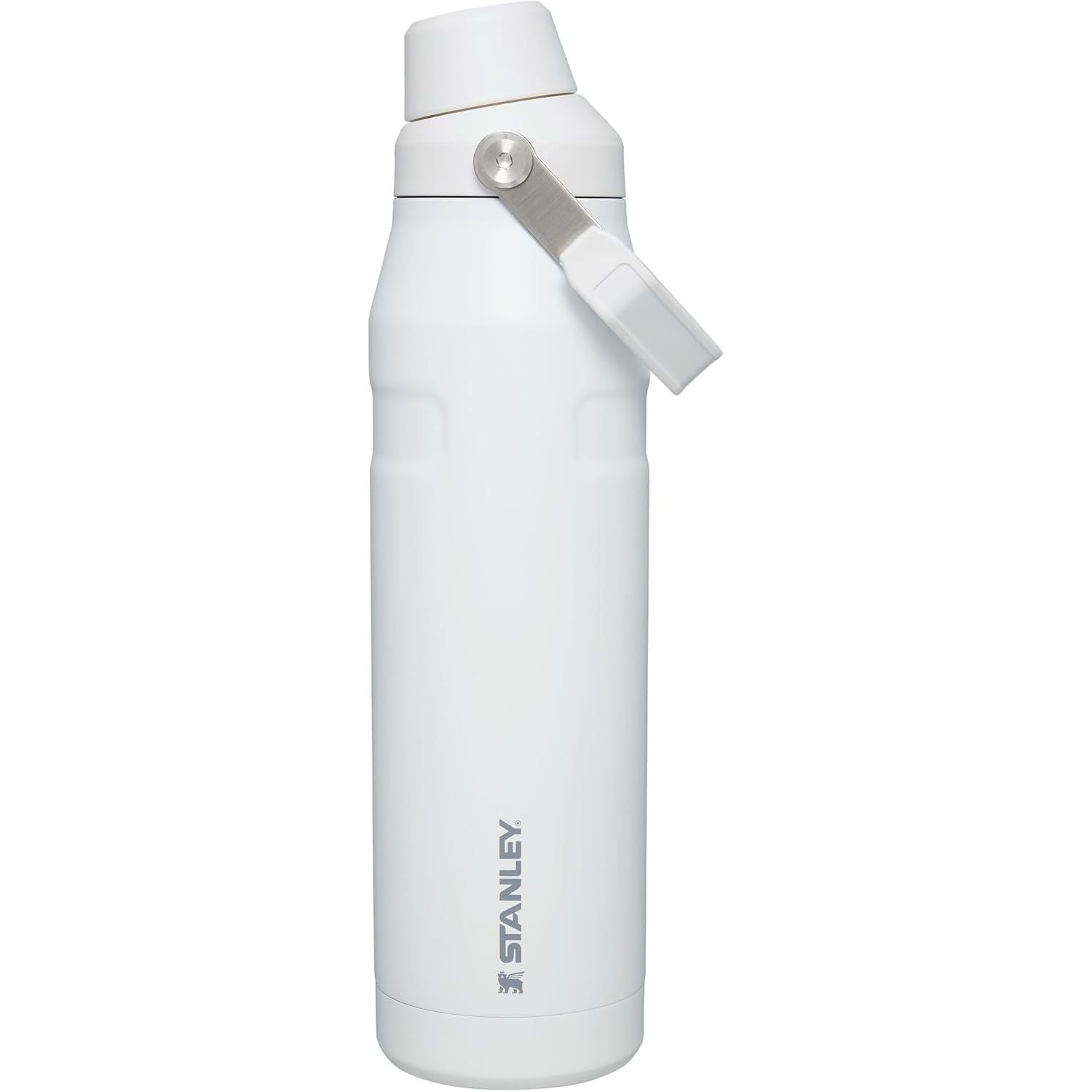 Stanley IceFlow Fast Flow Wasserflasche 709 ml | Abgewinkelter Ausgießerdeckel | Leicht und auslaufsicher für Reisen und Sport | Isolierter Edelstahl | BPA-frei | Rosenquarz