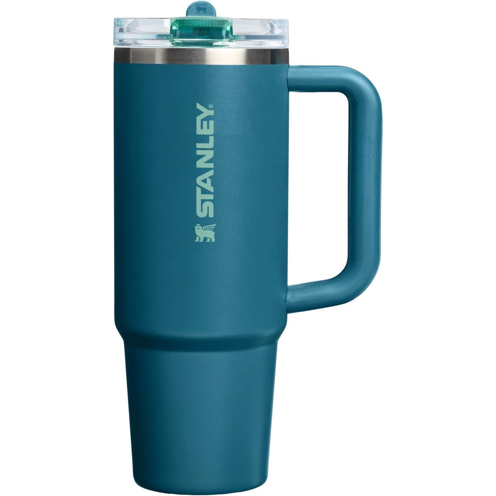 STANLEY Quencher ProTour Flip Straw Tumbler mit auslaufsicherem Deckel 1,2 Liter | Integrierter Strohhalm und Griff | Passt in Becherhalter für Reisen | Isolierter Edelstahlbecher | BPA-frei | Rosenquarz