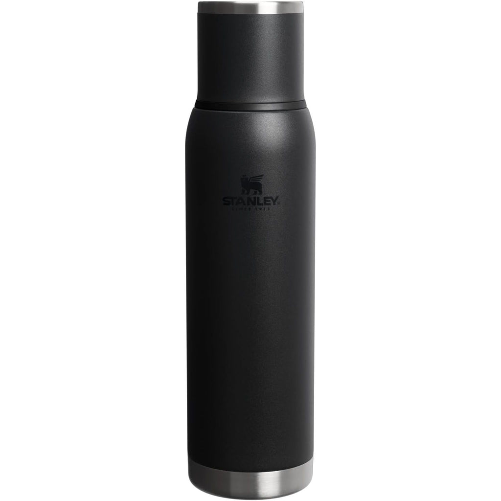 Stanley Adventure-To-Go Vakuumflasche 1,1 l | Weithals mit auslaufsicherem Tassendeckel | Hält Getränke heiß oder kalt | Kompakt für Reisen | Isolierte Edelstahl-Thermflasche | BPA-frei | Spring Green