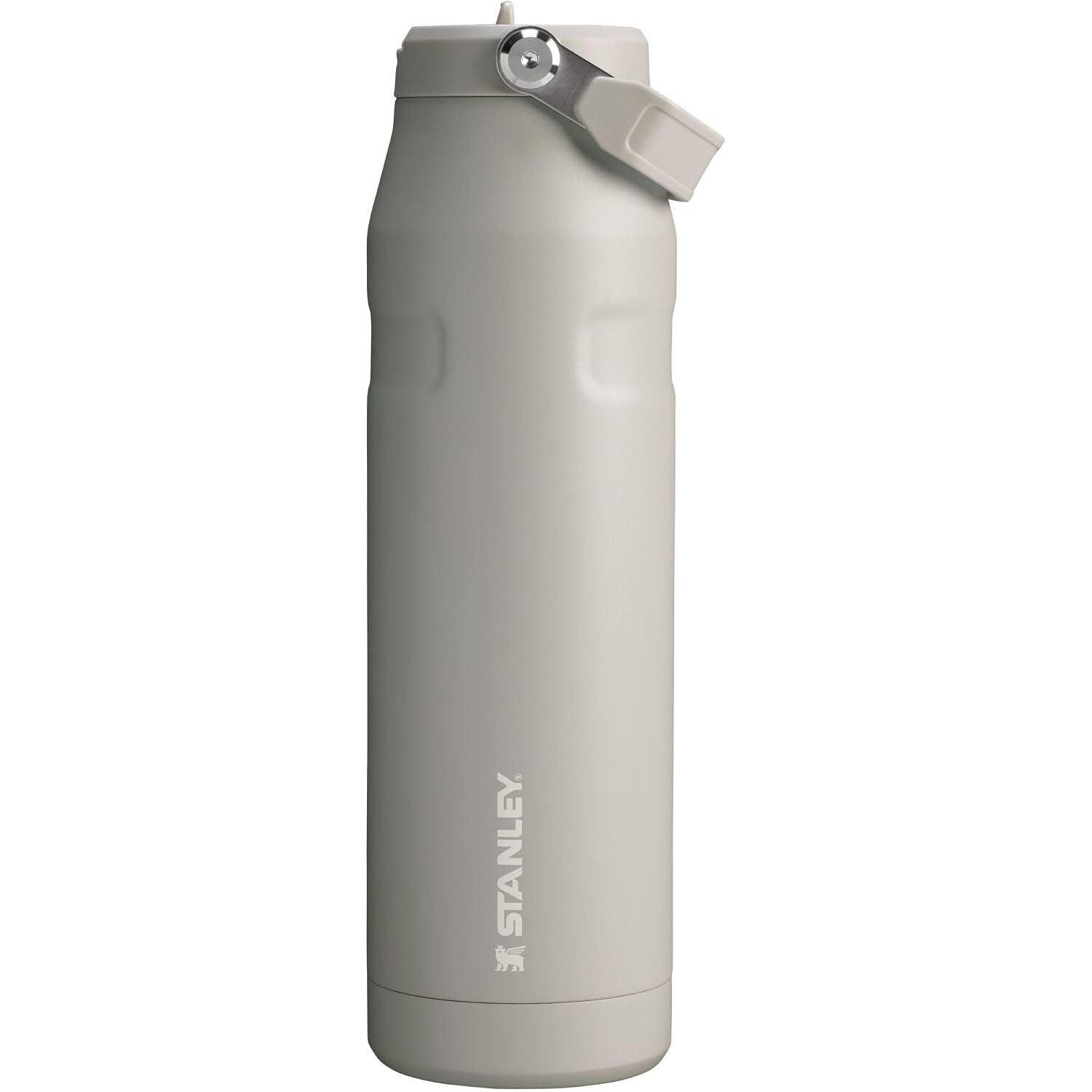 Stanley IceFlow Flip Straw 2.0 Wasserflasche 709 ml | Integrierter Strohhalm mit größerer Öffnung | Leicht und auslaufsicher | Isolierter Edelstahl | BPA-frei | Twilight
