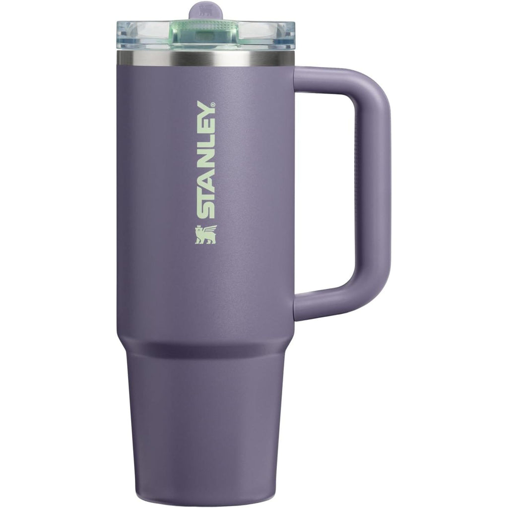 STANLEY Quencher ProTour Flip Straw Tumbler mit auslaufsicherem Deckel 1,2 Liter | Integrierter Strohhalm und Griff | Passt in Becherhalter für Reisen | Isolierter Edelstahlbecher | BPA-frei | Rosenquarz