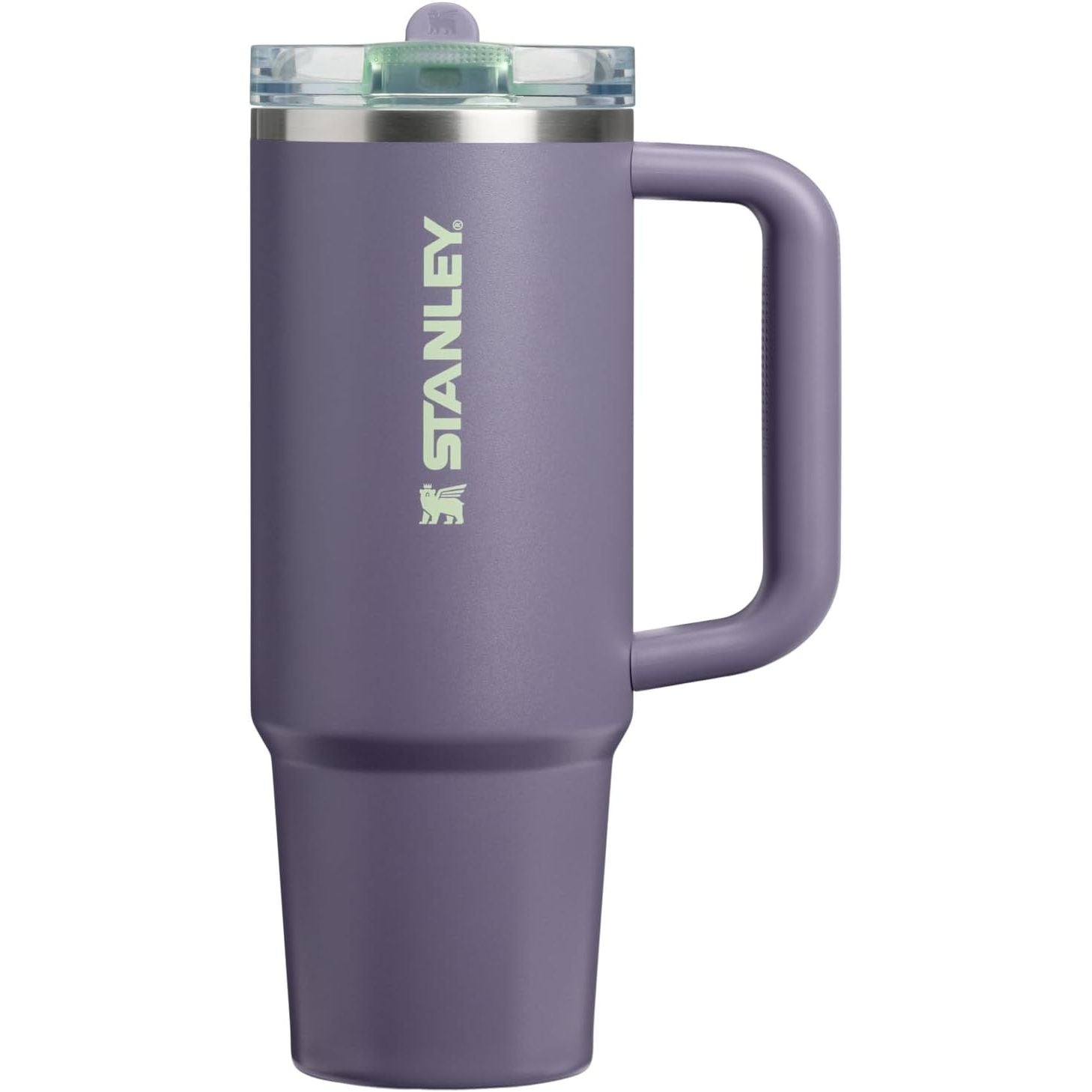 STANLEY Quencher ProTour Flip Straw Tumbler mit auslaufsicherem Deckel 1,2 Liter | Integrierter Strohhalm und Griff | Passt in Becherhalter für Reisen | Isolierter Edelstahlbecher | BPA-frei | Rosenquarz