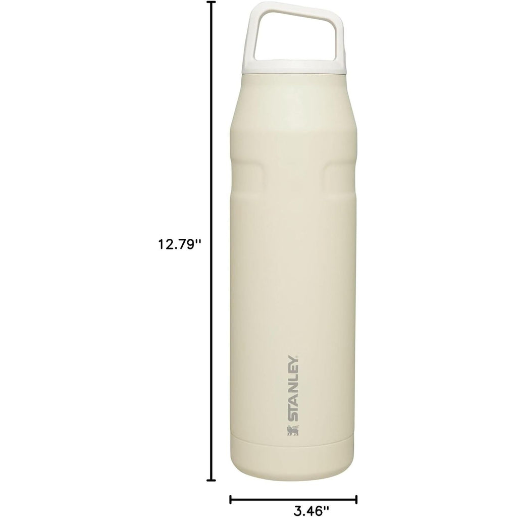 Stanley IceFlow Cap and Carry Trinkflasche | Weithals-Drehverschluss | Leicht & Auslaufsicher für Reisen & Sport | Isolierter Edelstahl | BPA-frei
