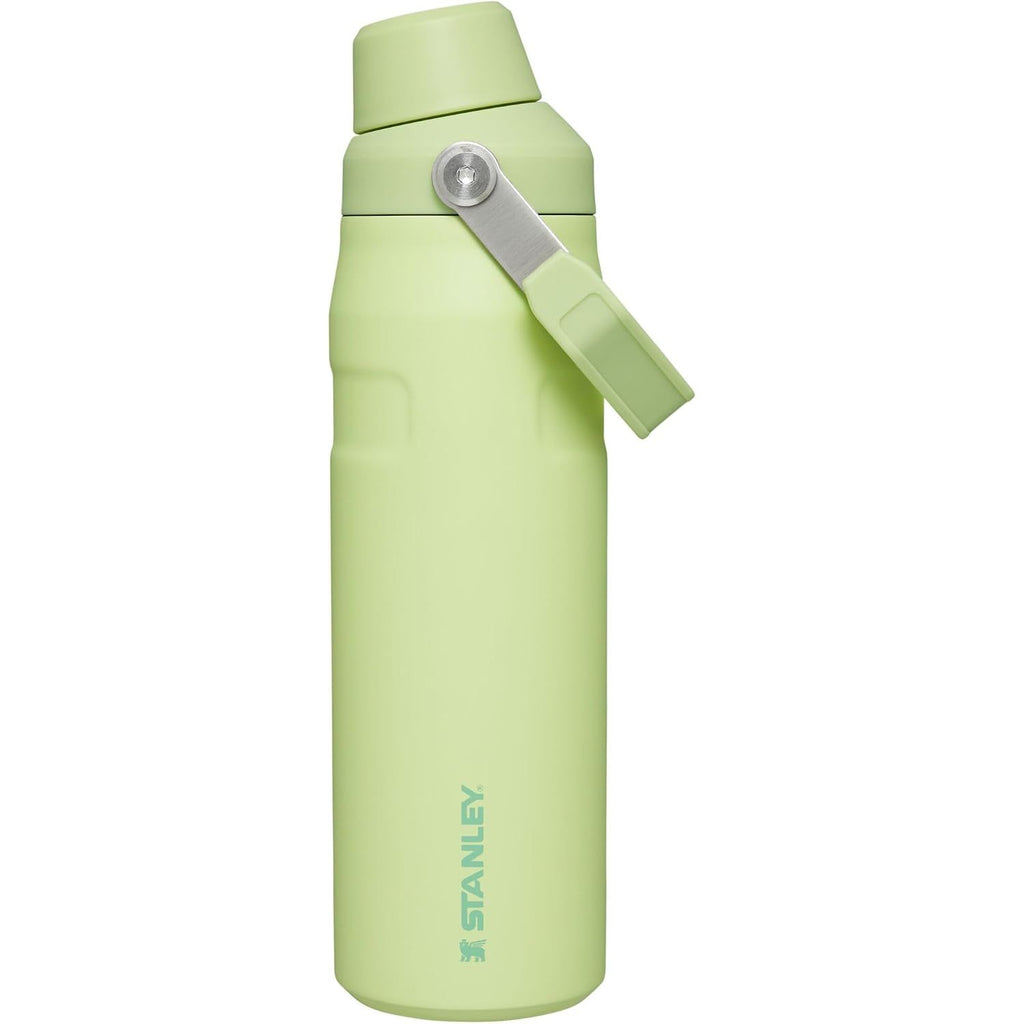 Stanley IceFlow Fast Flow Wasserflasche 709 ml | Abgewinkelter Ausgießerdeckel | Leicht und auslaufsicher für Reisen und Sport | Isolierter Edelstahl | BPA-frei | Rosenquarz