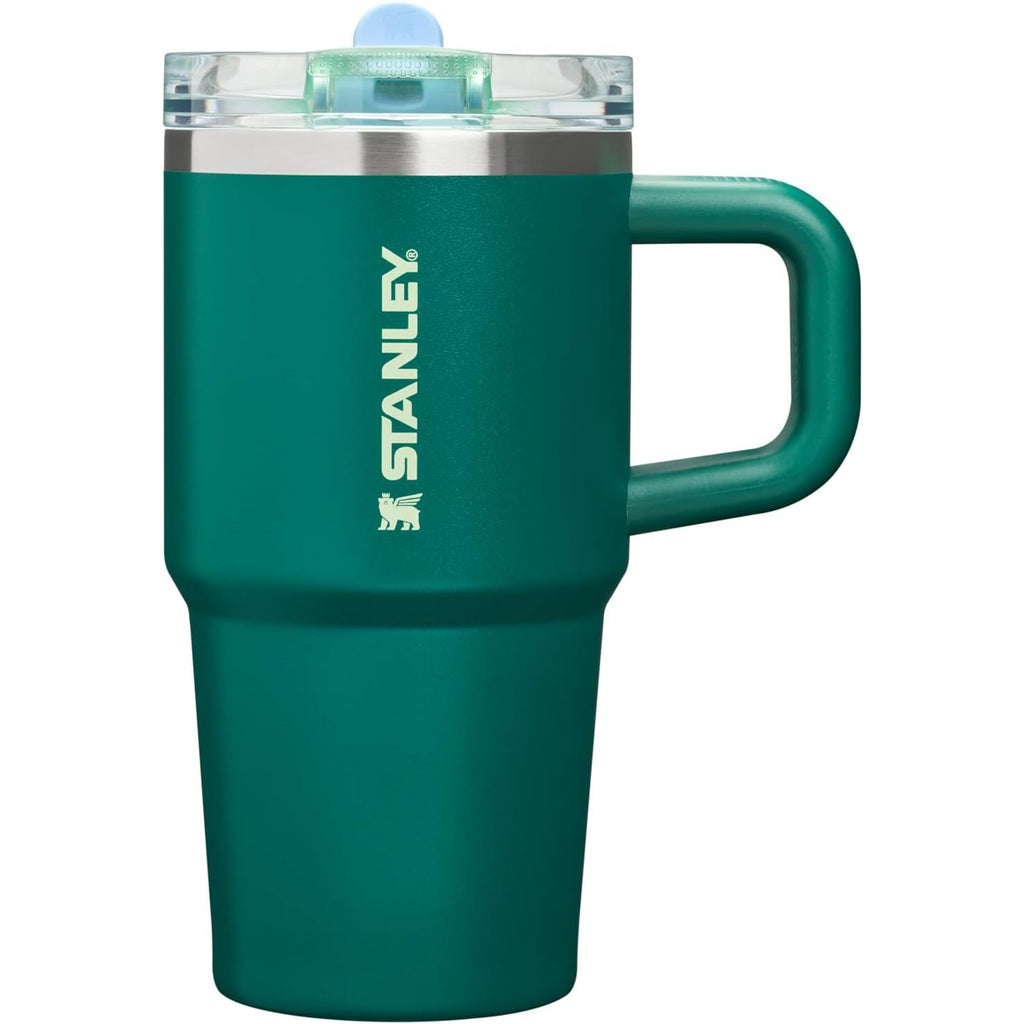 STANLEY Quencher ProTour Flip Straw Tumbler mit auslaufsicherem Deckel 1,2 Liter | Integrierter Strohhalm und Griff | Passt in Becherhalter für Reisen | Isolierter Edelstahlbecher | BPA-frei | Rosenquarz