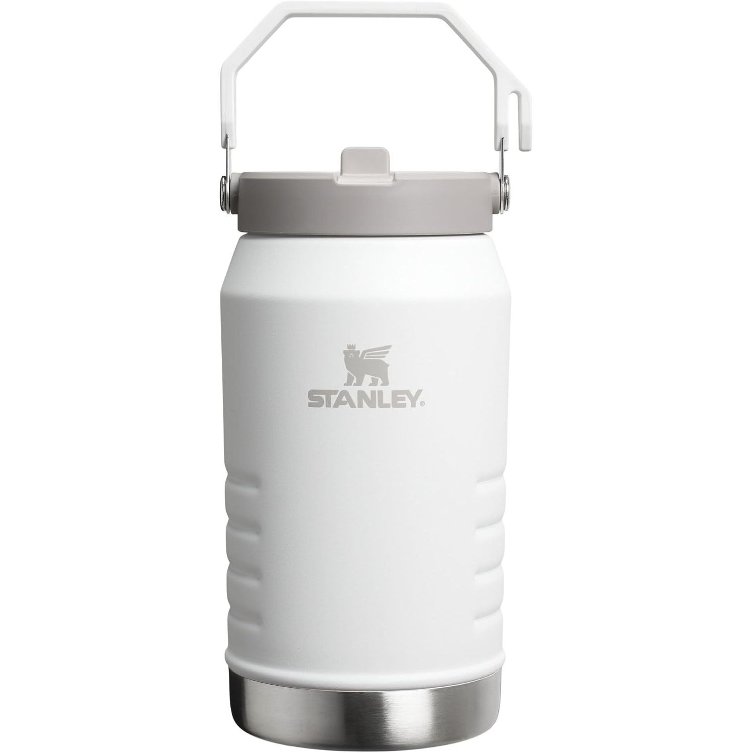 Stanley IceFlow 2.0 Flip Straw Kanne mit Griff 40 oz | Schraubverschluss und hochklappbarer Trinkhalm | Auslaufsicher für Reise und Sport | Isolierter Edelstahl | BPA-frei | Dried Pine