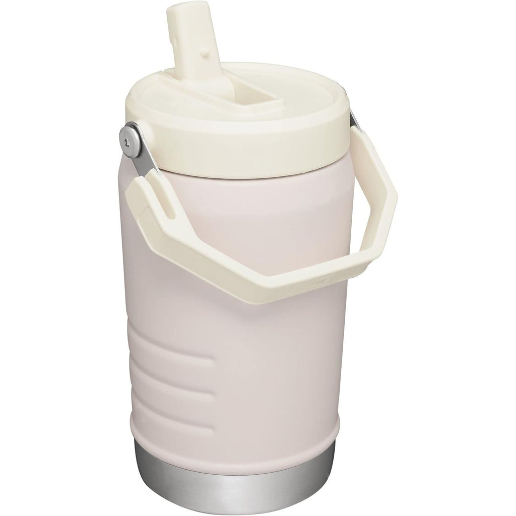 Stanley IceFlow Flip Straw Kanne mit Griff 1,2 Liter | Drehverschluss und hochklappbarer Strohhalm | Auslaufsicher für Reisen und Sport | Isolierter Edelstahl | BPA-frei | Rosenquarz