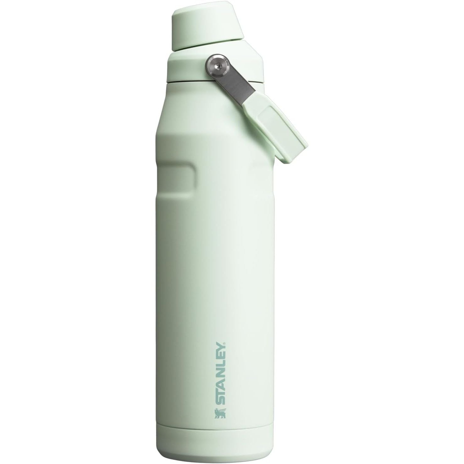 Stanley IceFlow Fast Flow Wasserflasche 709 ml | Abgewinkelter Ausgießerdeckel | Leicht und auslaufsicher für Reisen und Sport | Isolierter Edelstahl | BPA-frei | Rosenquarz