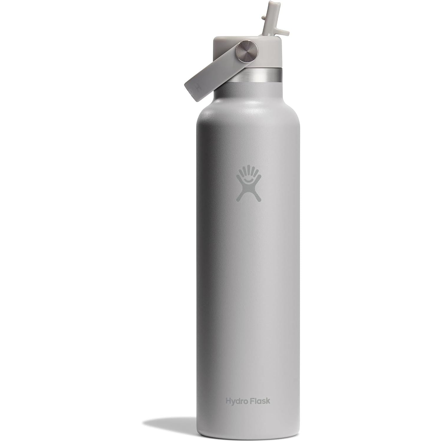 Hydro Flask Wasserflasche – isolierter Edelstahl – Strohhalmverschluss, auslaufsicher, tropfsicher in 24 Oz Capri Blue