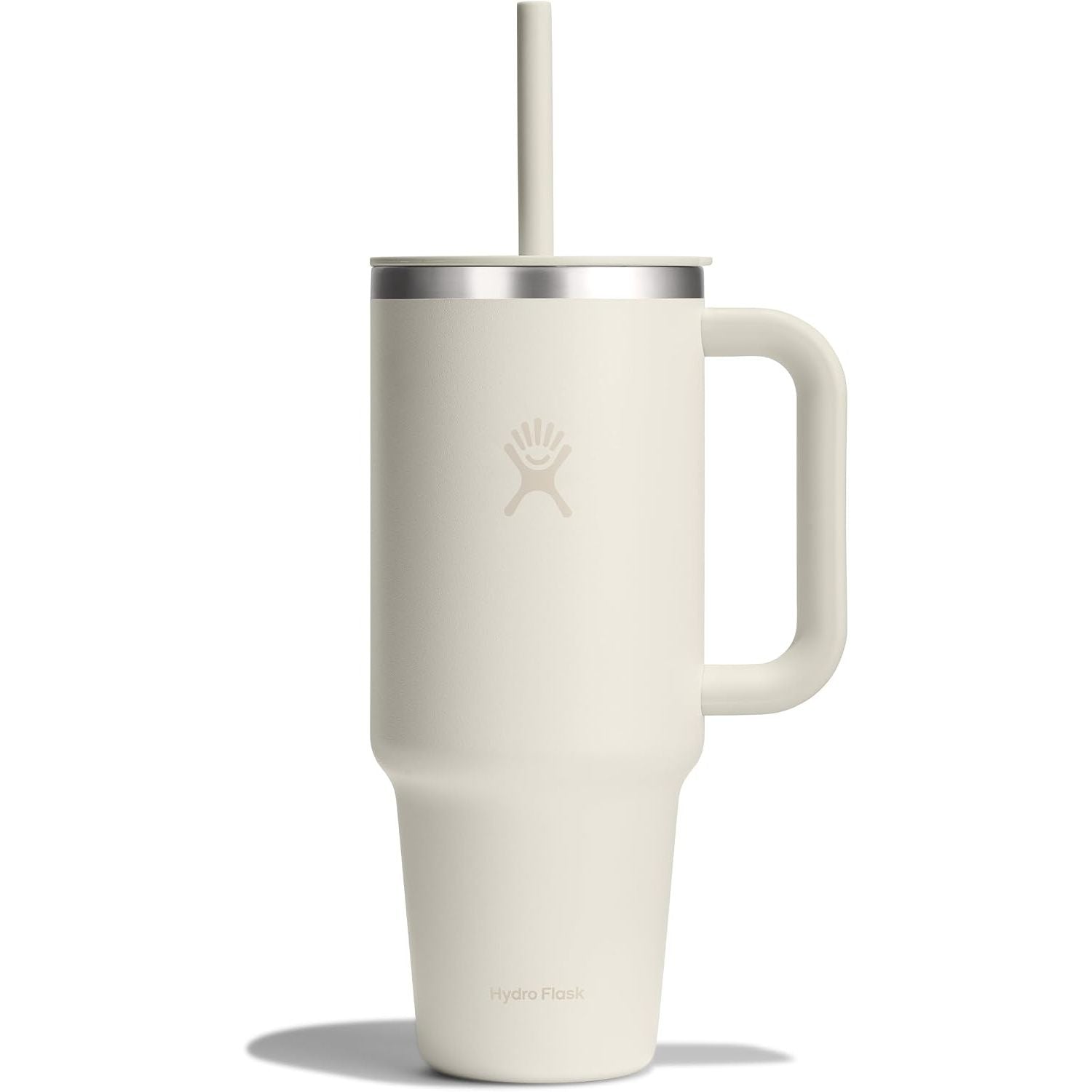 Hydro Flask Travel Tumbler mit Griff, Deckel und Trinkhalm – Isolierter Edelstahl, 40 Oz Trillium