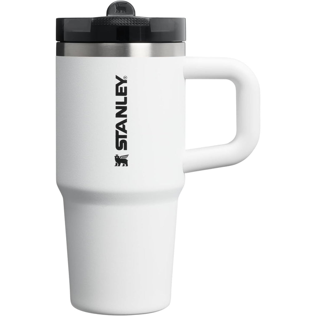 STANLEY Quencher ProTour Flip Straw Tumbler mit auslaufsicherem Deckel 1,2 Liter | Integrierter Strohhalm und Griff | Passt in Becherhalter für Reisen | Isolierter Edelstahlbecher | BPA-frei | Rosenquarz