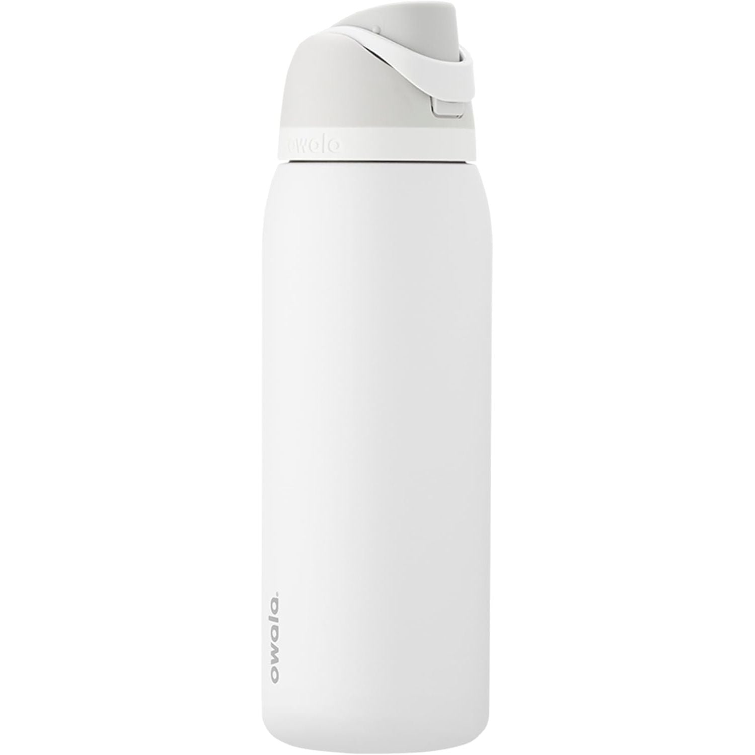 Owala FreeSip Isolierte Edelstahl-Wasserflasche mit Strohhalm für Sport und Reise, BPA-frei, 950 ml, Foggy Tide