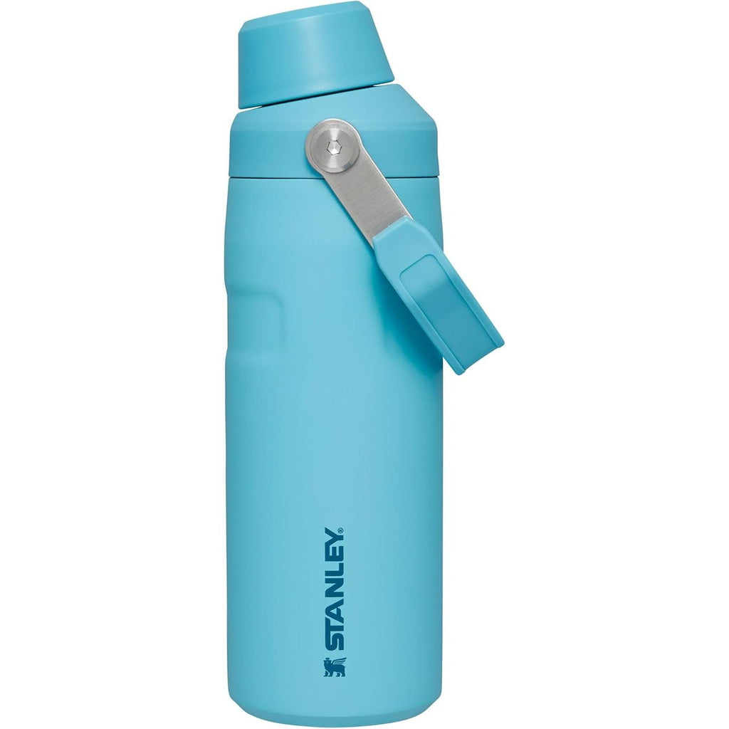 Stanley IceFlow Fast Flow Wasserflasche 709 ml | Abgewinkelter Ausgießerdeckel | Leicht und auslaufsicher für Reisen und Sport | Isolierter Edelstahl | BPA-frei | Rosenquarz