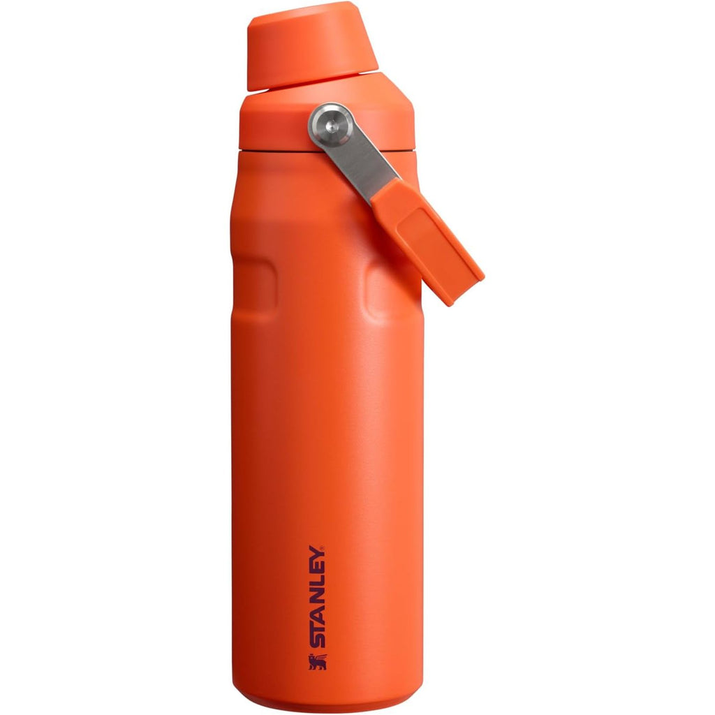 Stanley IceFlow Fast Flow Wasserflasche 709 ml | Abgewinkelter Ausgießerdeckel | Leicht und auslaufsicher für Reisen und Sport | Isolierter Edelstahl | BPA-frei | Rosenquarz