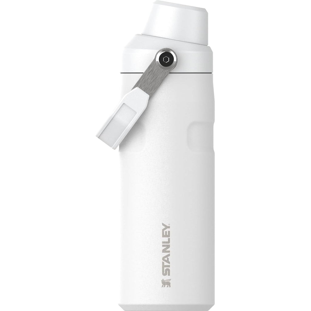 Stanley IceFlow Fast Flow Wasserflasche 709 ml | Abgewinkelter Ausgießerdeckel | Leicht und auslaufsicher für Reisen und Sport | Isolierter Edelstahl | BPA-frei | Rosenquarz