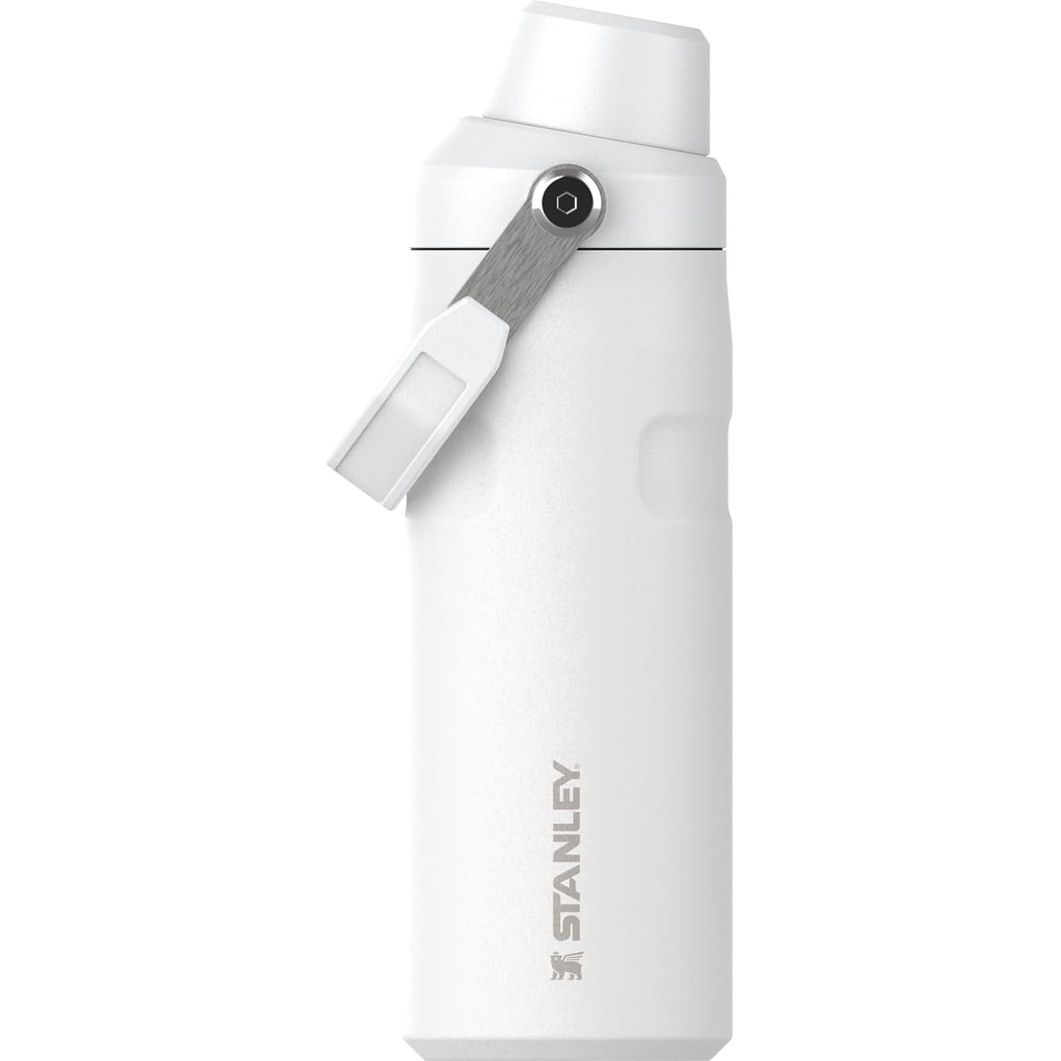 Stanley IceFlow Fast Flow Wasserflasche 709 ml | Abgewinkelter Ausgießerdeckel | Leicht und auslaufsicher für Reisen und Sport | Isolierter Edelstahl | BPA-frei | Rosenquarz