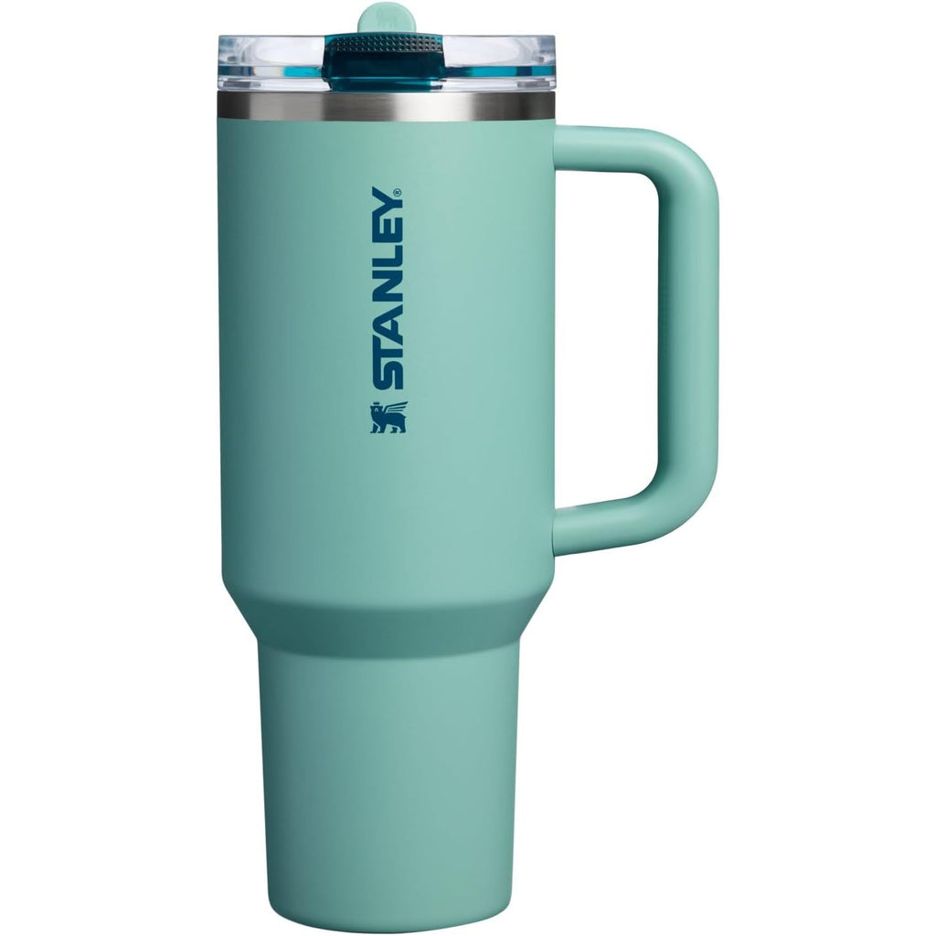 STANLEY Quencher ProTour Flip Straw Tumbler mit auslaufsicherem Deckel 1,2 Liter | Integrierter Strohhalm und Griff | Passt in Becherhalter für Reisen | Isolierter Edelstahlbecher | BPA-frei | Rosenquarz
