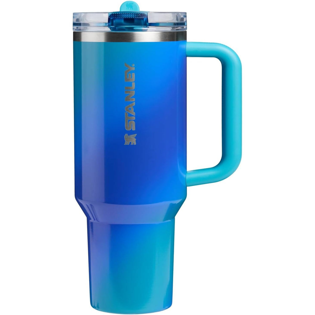 STANLEY Quencher ProTour Flip Straw Tumbler mit auslaufsicherem Deckel 1,2 Liter | Integrierter Strohhalm und Griff | Passt in Becherhalter für Reisen | Isolierter Edelstahlbecher | BPA-frei | Rosenquarz