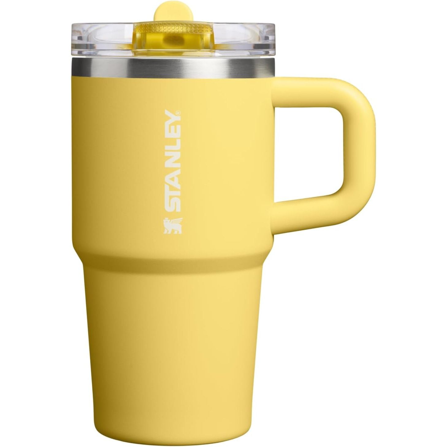 STANLEY Quencher ProTour Flip Straw Tumbler mit auslaufsicherem Deckel 1,2 Liter | Integrierter Strohhalm und Griff | Passt in Becherhalter für Reisen | Isolierter Edelstahlbecher | BPA-frei | Rosenquarz