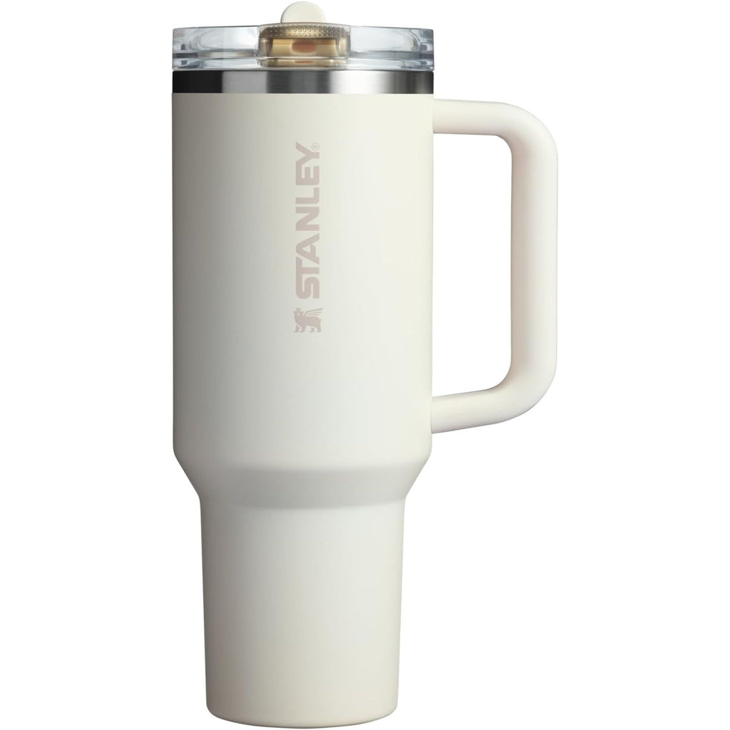STANLEY Quencher ProTour Flip Straw Tumbler mit auslaufsicherem Deckel 1,2 Liter | Integrierter Strohhalm und Griff | Passt in Becherhalter für Reisen | Isolierter Edelstahlbecher | BPA-frei | Rosenquarz