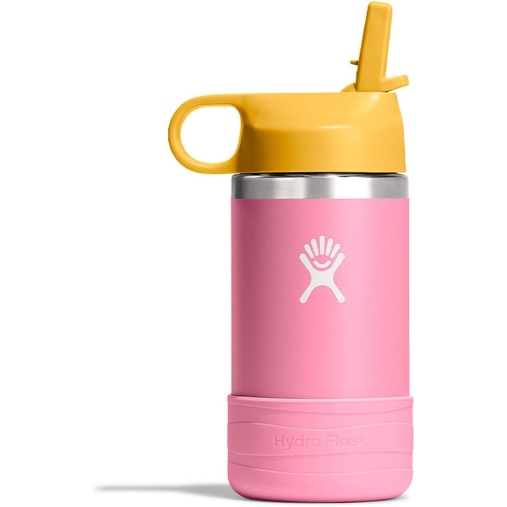 Hydro Flask Kinder-Trinkflasche für die Schule - Edelstahl und isoliert mit Strohhalmverschluss - 355 ml in Seaspray Blue