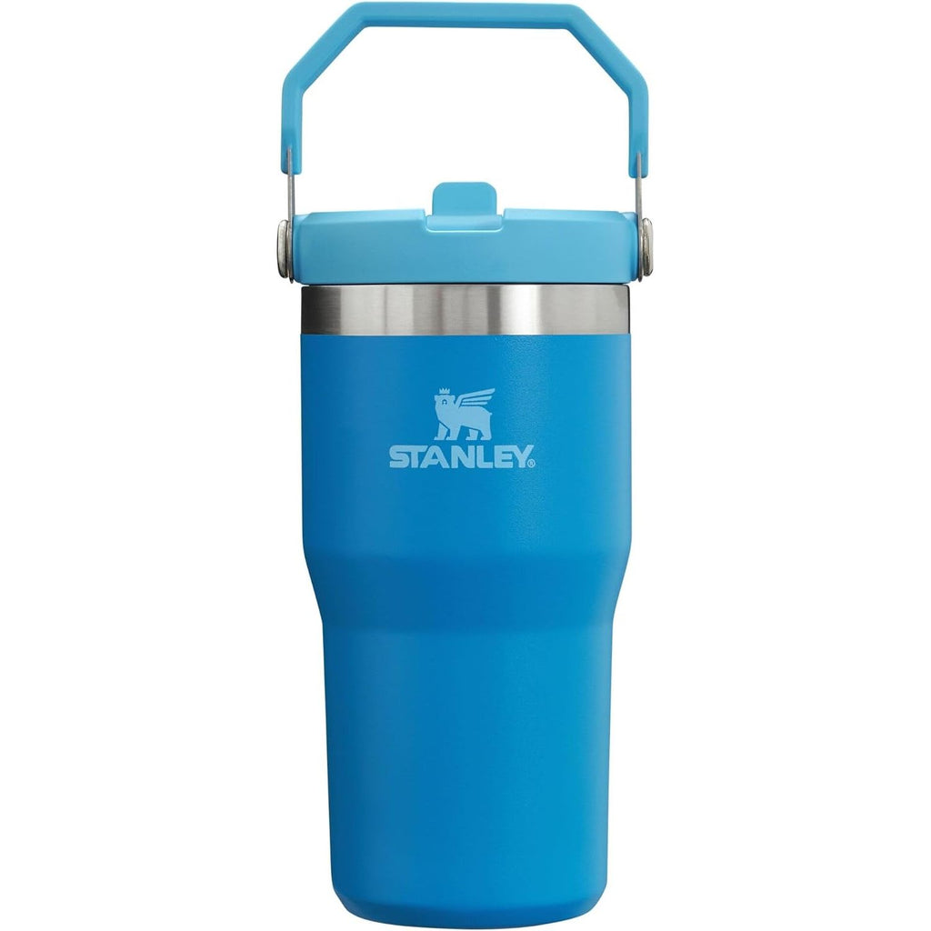 STANLEY IceFlow 2.0 Flip Straw Tumbler mit Griff 887 ml | Drehverschluss und Klappstrohhalm | Auslaufsichere Wasserflasche | Isolierter Edelstahl | BPA-frei | Rose Quarz 2.0
