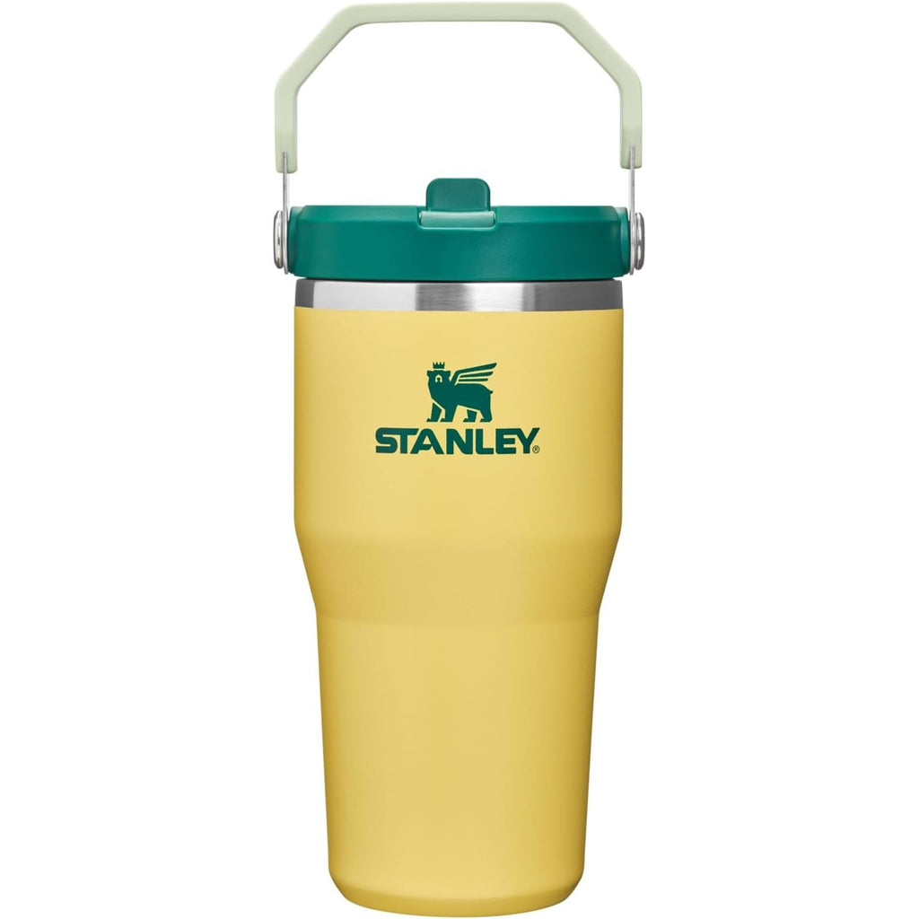 STANLEY IceFlow 2.0 Flip Straw Tumbler mit Griff 887 ml | Drehverschluss und Klappstrohhalm | Auslaufsichere Wasserflasche | Isolierter Edelstahl | BPA-frei | Rose Quarz 2.0