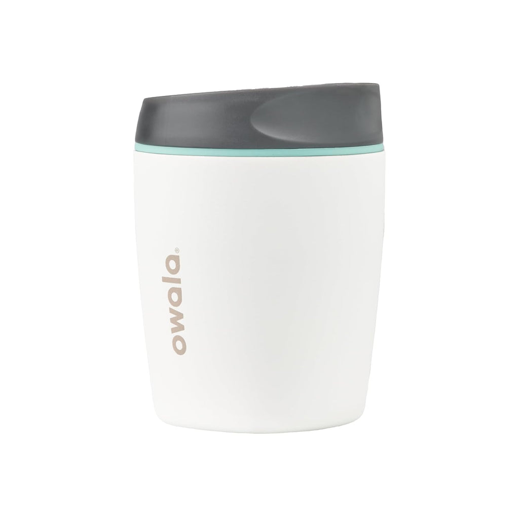Owala SmoothSip Isolierter Edelstahl-Kaffeebecher, wiederverwendbarer Eiskaffeebecher, Heißkaffee-Reisebecher, BPA-frei, 590 ml, Pink (Watermelon Breeze)