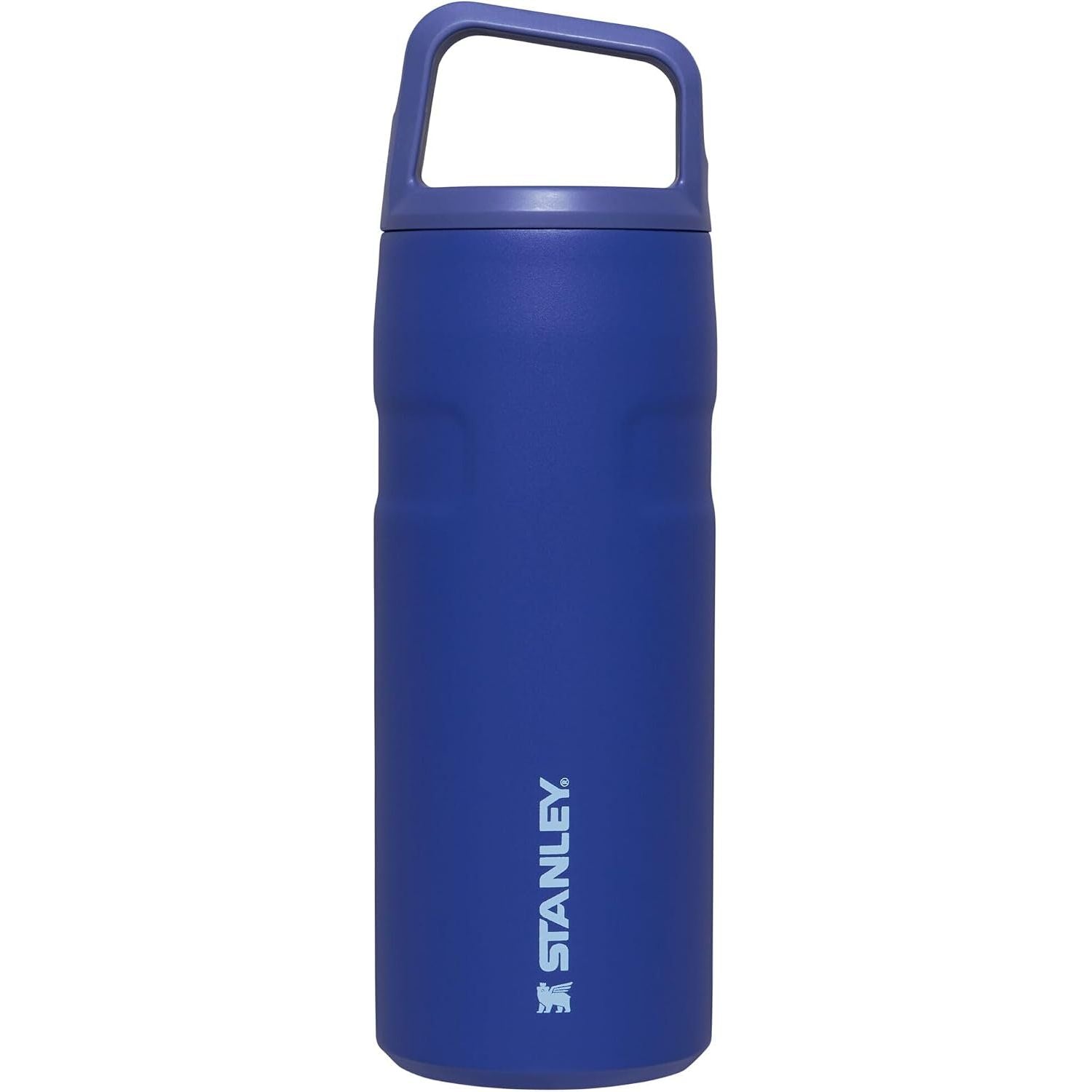 Stanley IceFlow Cap and Carry Trinkflasche | Weithals-Drehverschluss | Leicht & Auslaufsicher für Reisen & Sport | Isolierter Edelstahl | BPA-frei