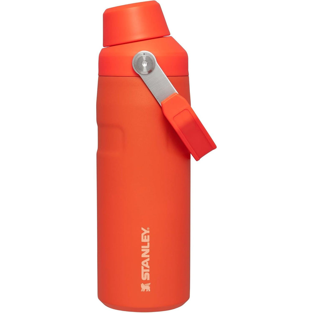 Stanley IceFlow Fast Flow Wasserflasche 709 ml | Abgewinkelter Ausgießerdeckel | Leicht und auslaufsicher für Reisen und Sport | Isolierter Edelstahl | BPA-frei | Rosenquarz