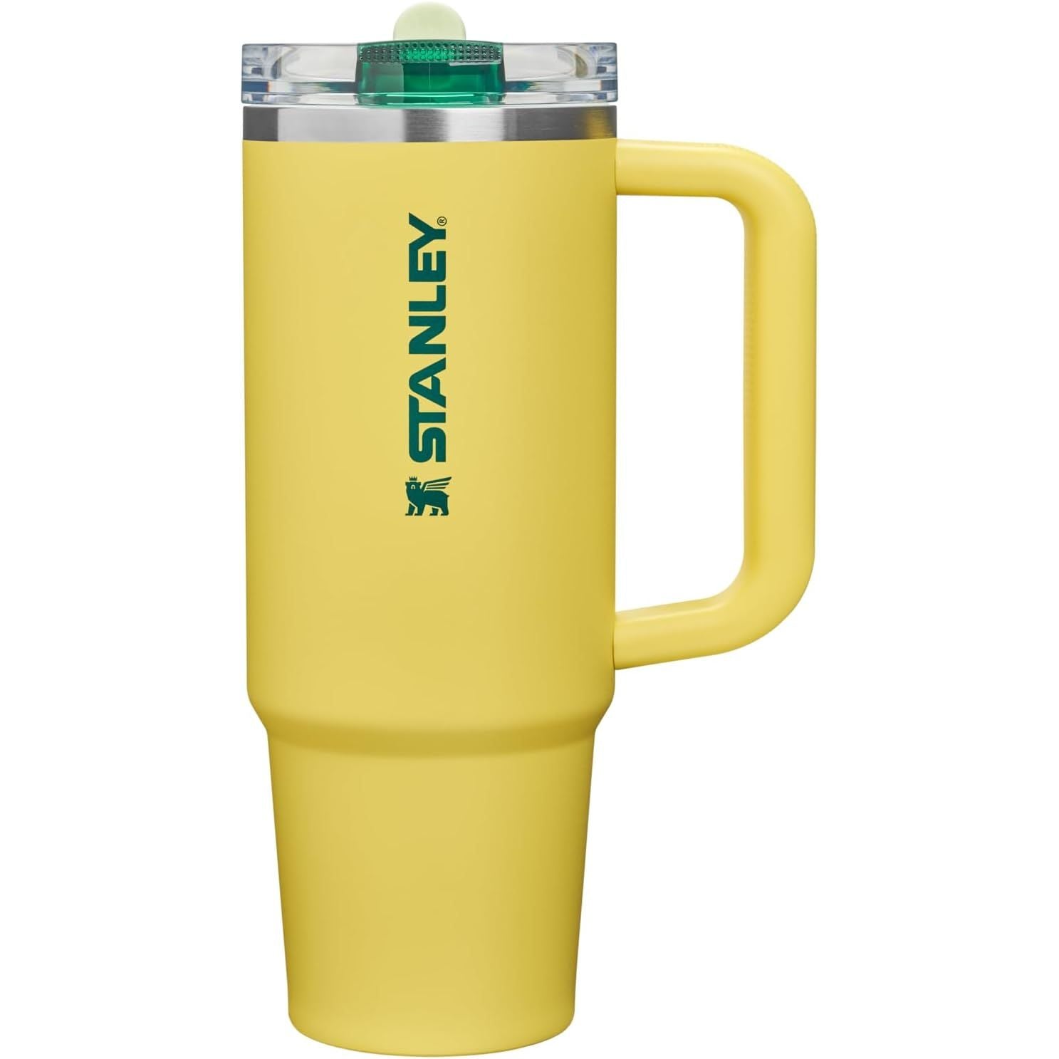 STANLEY Quencher ProTour Flip Straw Tumbler mit auslaufsicherem Deckel 1,2 Liter | Integrierter Strohhalm und Griff | Passt in Becherhalter für Reisen | Isolierter Edelstahlbecher | BPA-frei | Rosenquarz