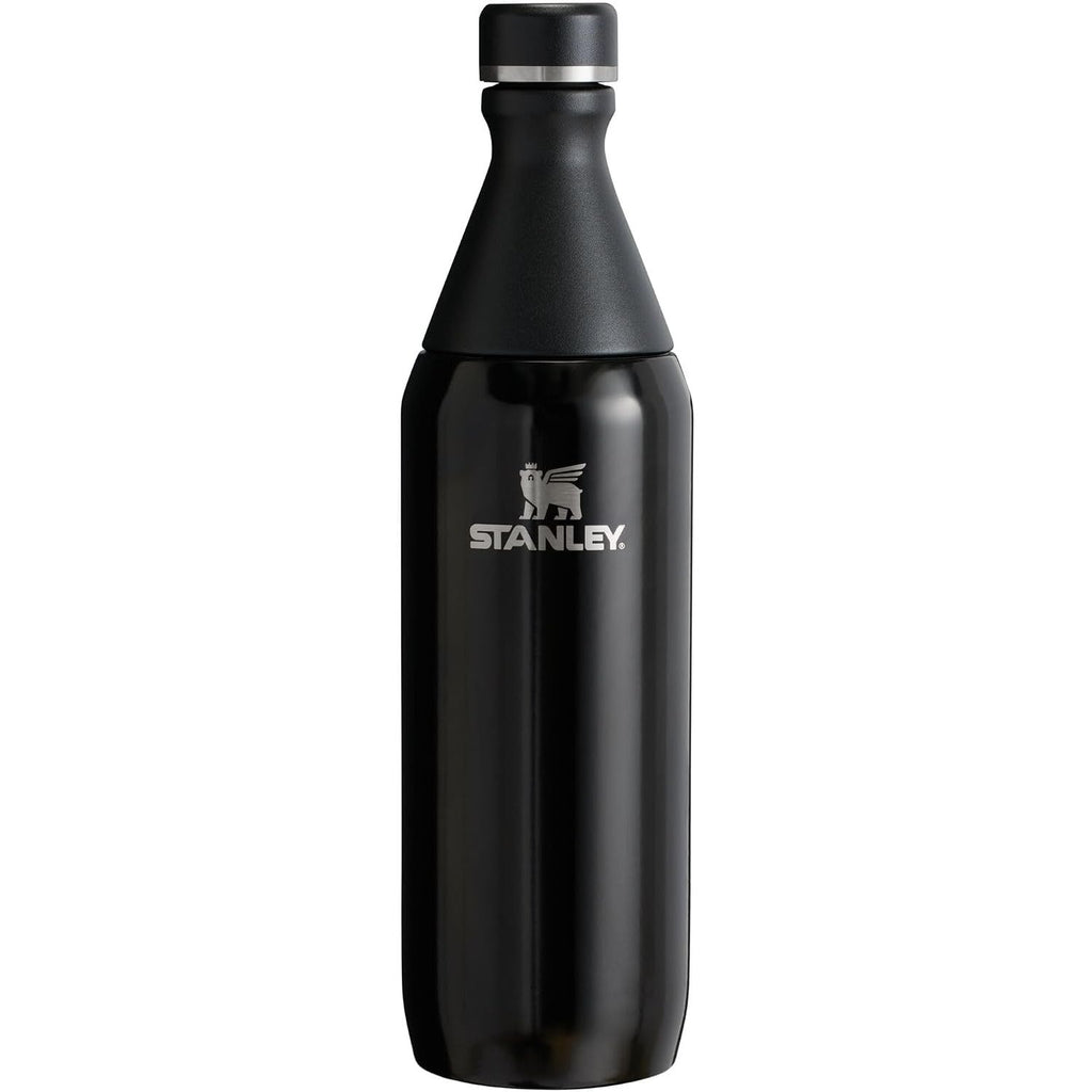 Stanley All Day Slim Bottle 20 oz | Schraubdeckel mit auslaufsicherer Dichtung | Schlankes Design für Reisen und Sport | Isolierter Edelstahl | BPA-frei | Creme