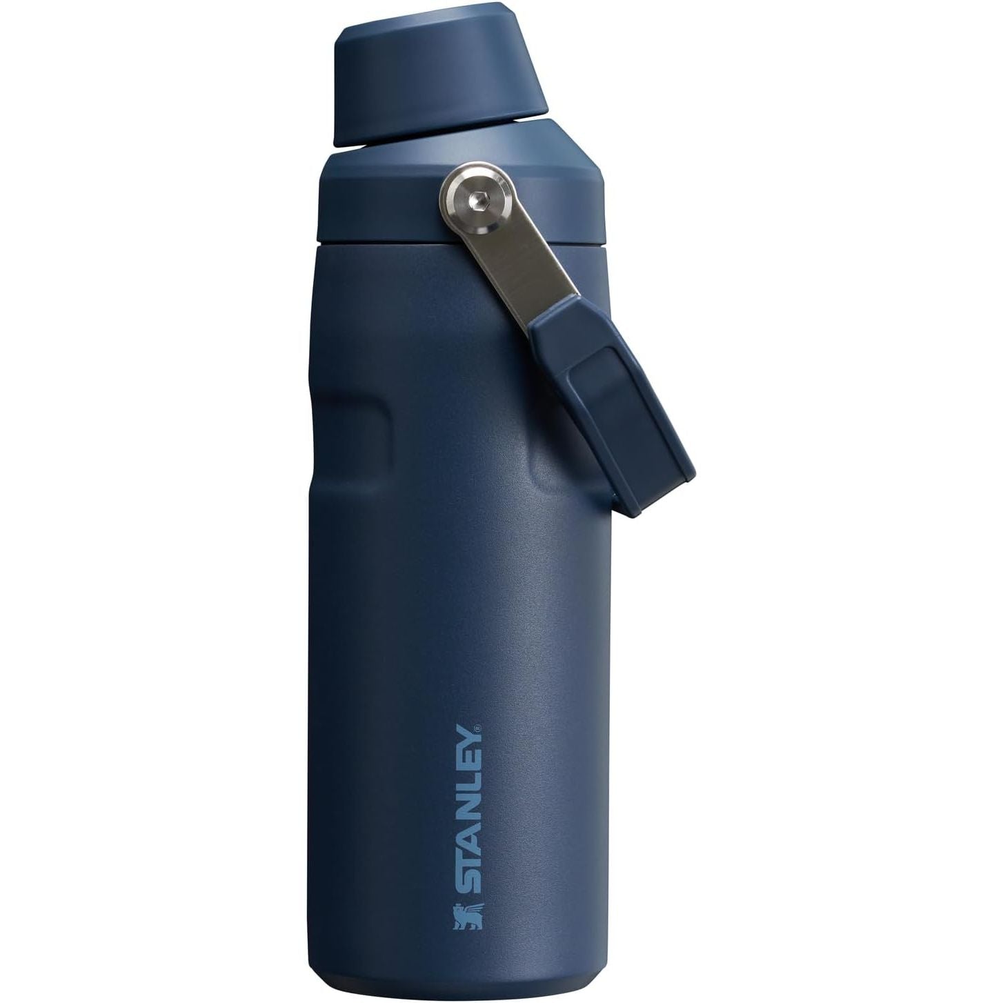 Stanley IceFlow Fast Flow Wasserflasche 709 ml | Abgewinkelter Ausgießerdeckel | Leicht und auslaufsicher für Reisen und Sport | Isolierter Edelstahl | BPA-frei | Rosenquarz