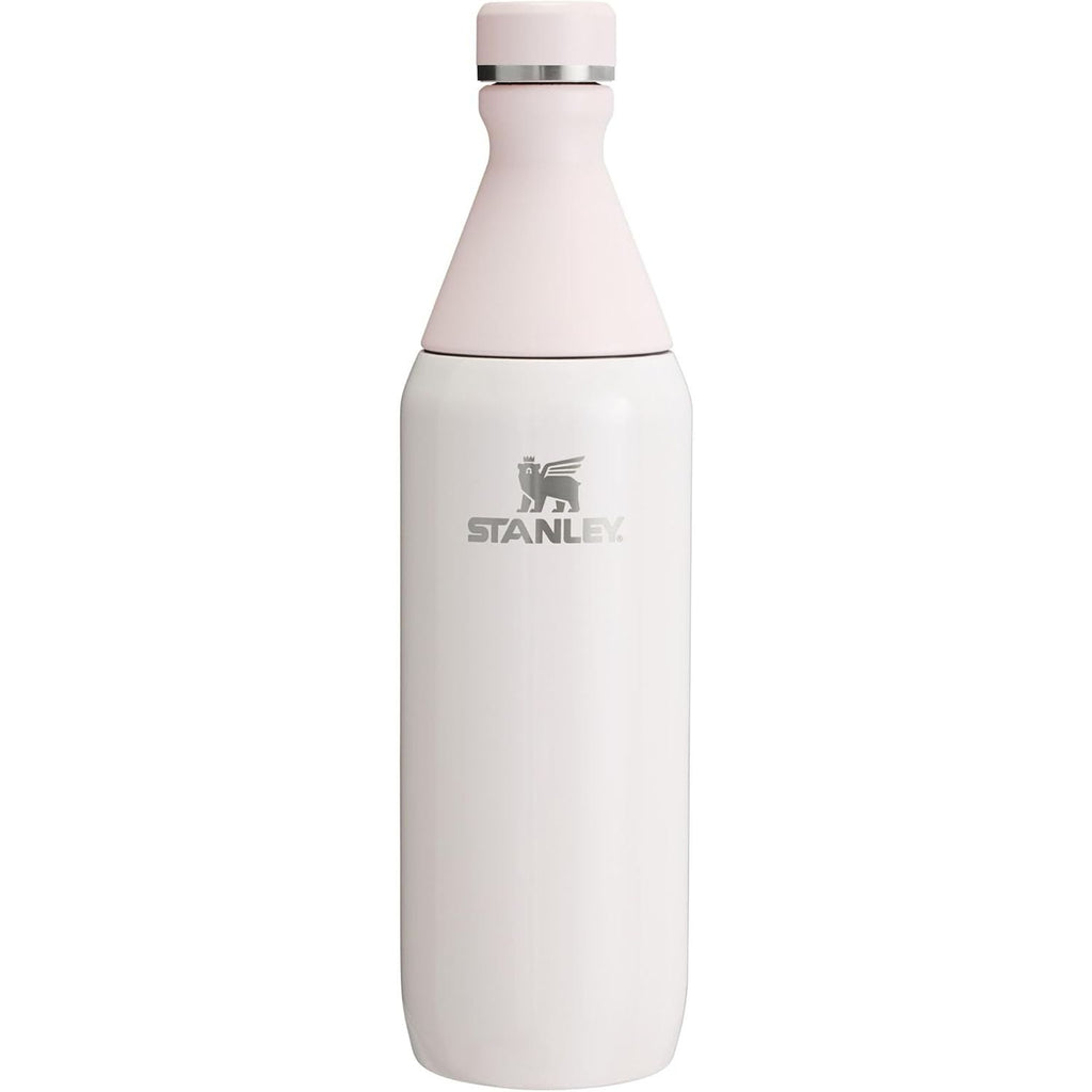 Stanley All Day Slim Bottle 20 oz | Schraubdeckel mit auslaufsicherer Dichtung | Schlankes Design für Reisen und Sport | Isolierter Edelstahl | BPA-frei | Creme