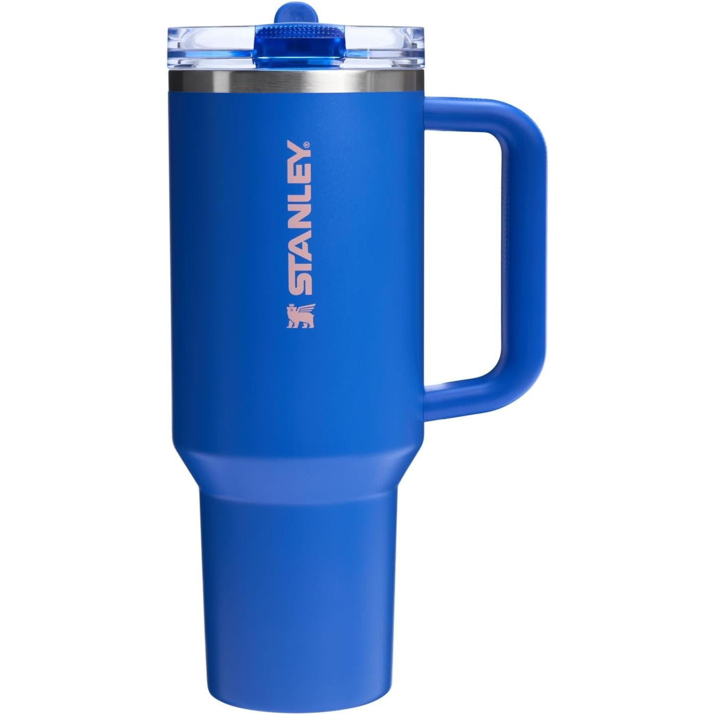 STANLEY Quencher ProTour Flip Straw Tumbler mit auslaufsicherem Deckel 1,2 Liter | Integrierter Strohhalm und Griff | Passt in Becherhalter für Reisen | Isolierter Edelstahlbecher | BPA-frei | Rosenquarz