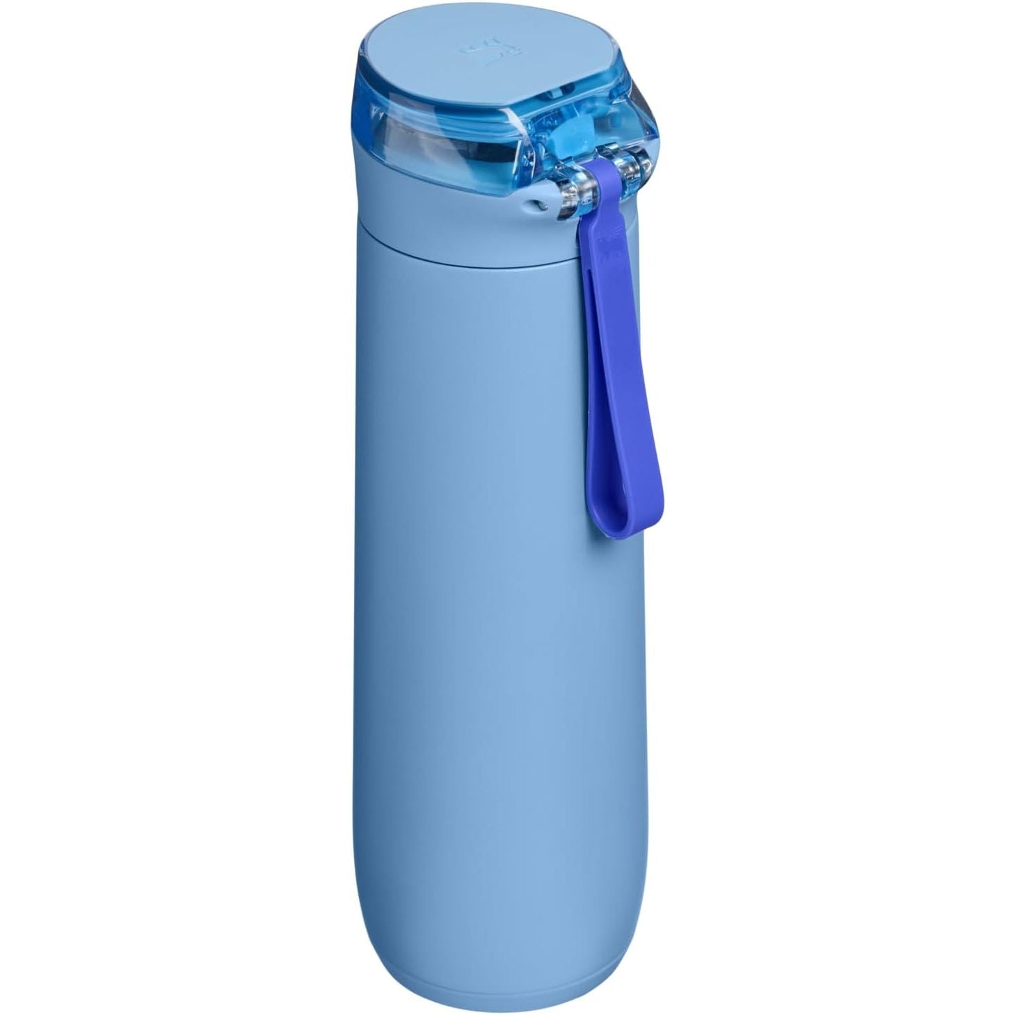 STANLEY Flowstate Spring Flasche | Auslaufsichere Trinkflasche mit Trageschlaufe & aufklappbarem Verschluss mit Verriegelung | Isolierter Edelstahl | Passt in die meisten Becherhalter | BPA-frei | 590 ml | Blue Sky