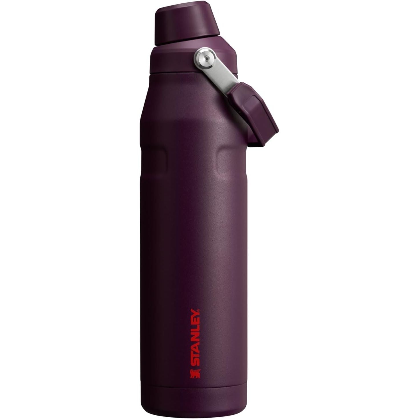 Stanley IceFlow Fast Flow Wasserflasche 709 ml | Abgewinkelter Ausgießerdeckel | Leicht und auslaufsicher für Reisen und Sport | Isolierter Edelstahl | BPA-frei | Rosenquarz