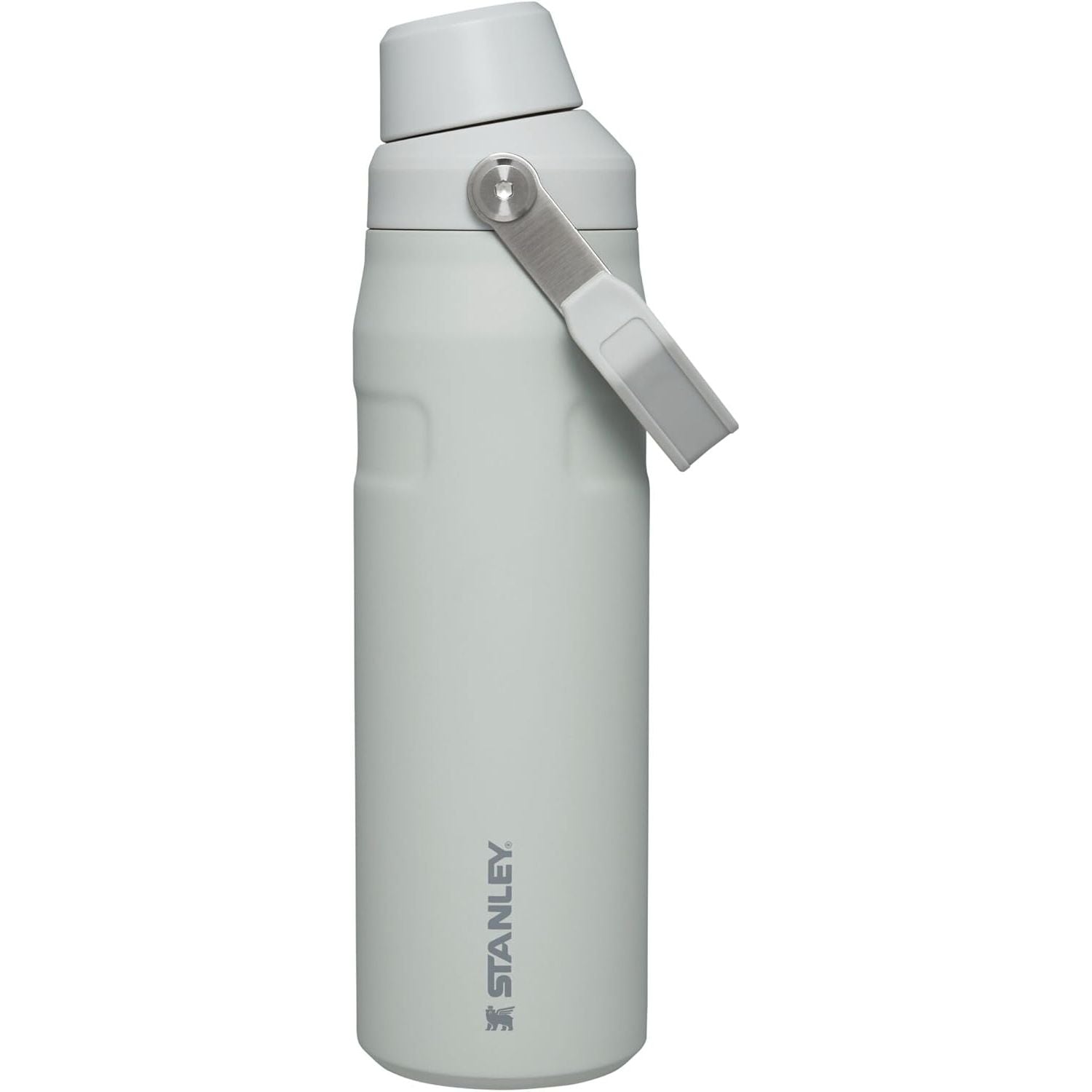 Stanley IceFlow Fast Flow Wasserflasche 709 ml | Abgewinkelter Ausgießerdeckel | Leicht und auslaufsicher für Reisen und Sport | Isolierter Edelstahl | BPA-frei | Rosenquarz