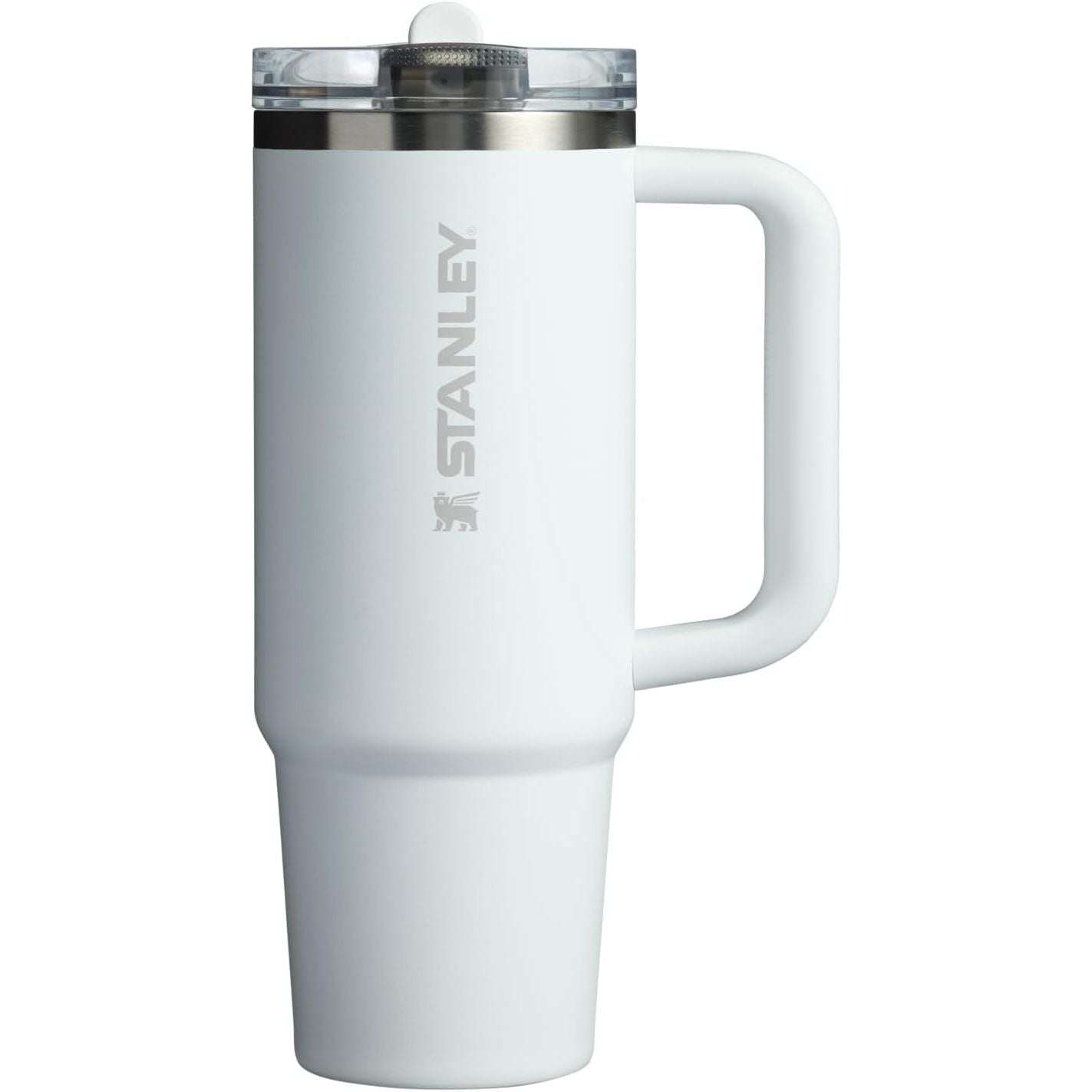 STANLEY Quencher ProTour Flip Straw Tumbler mit auslaufsicherem Deckel 1,2 Liter | Integrierter Strohhalm und Griff | Passt in Becherhalter für Reisen | Isolierter Edelstahlbecher | BPA-frei | Rosenquarz