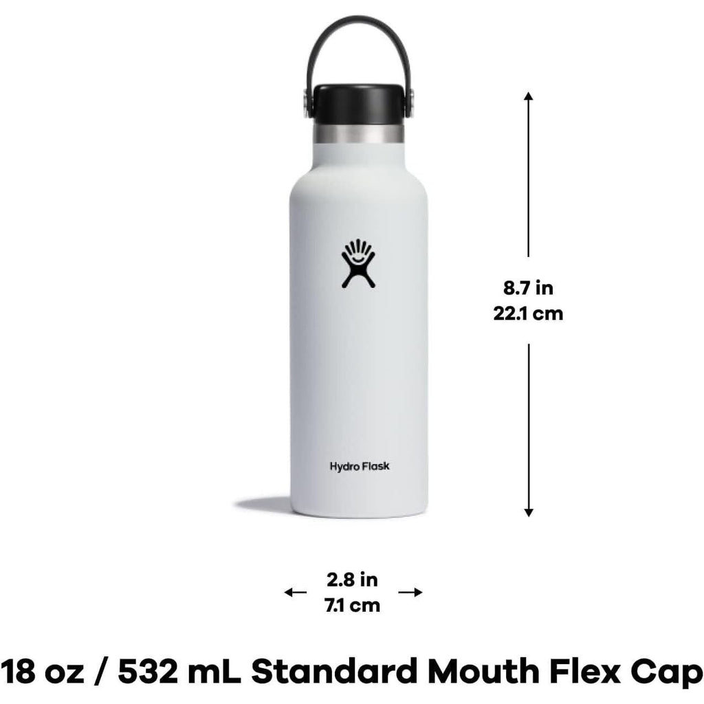 Hydro Flask Standard Flex Cap Weiß 18 Oz