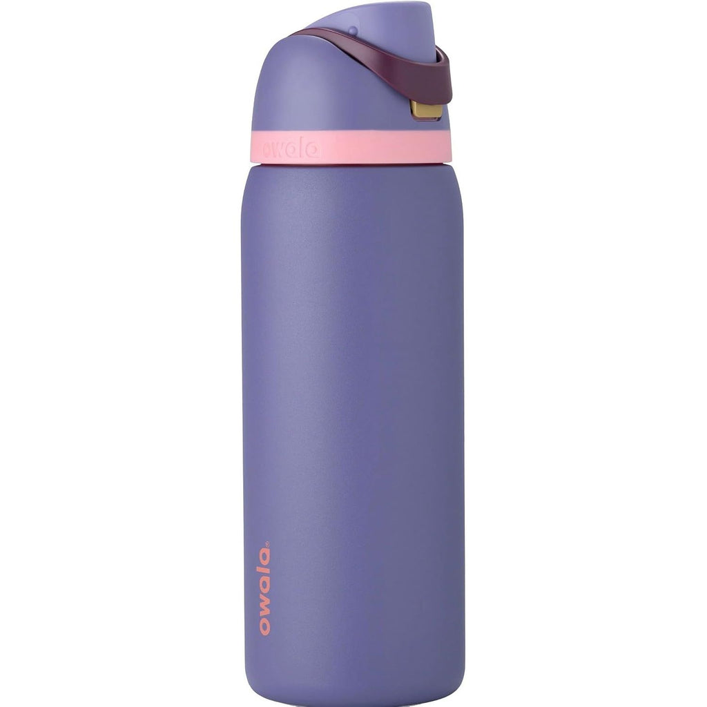 Owala FreeSip Edelstahl-Wasserflasche, Blue Jay, 950 ml