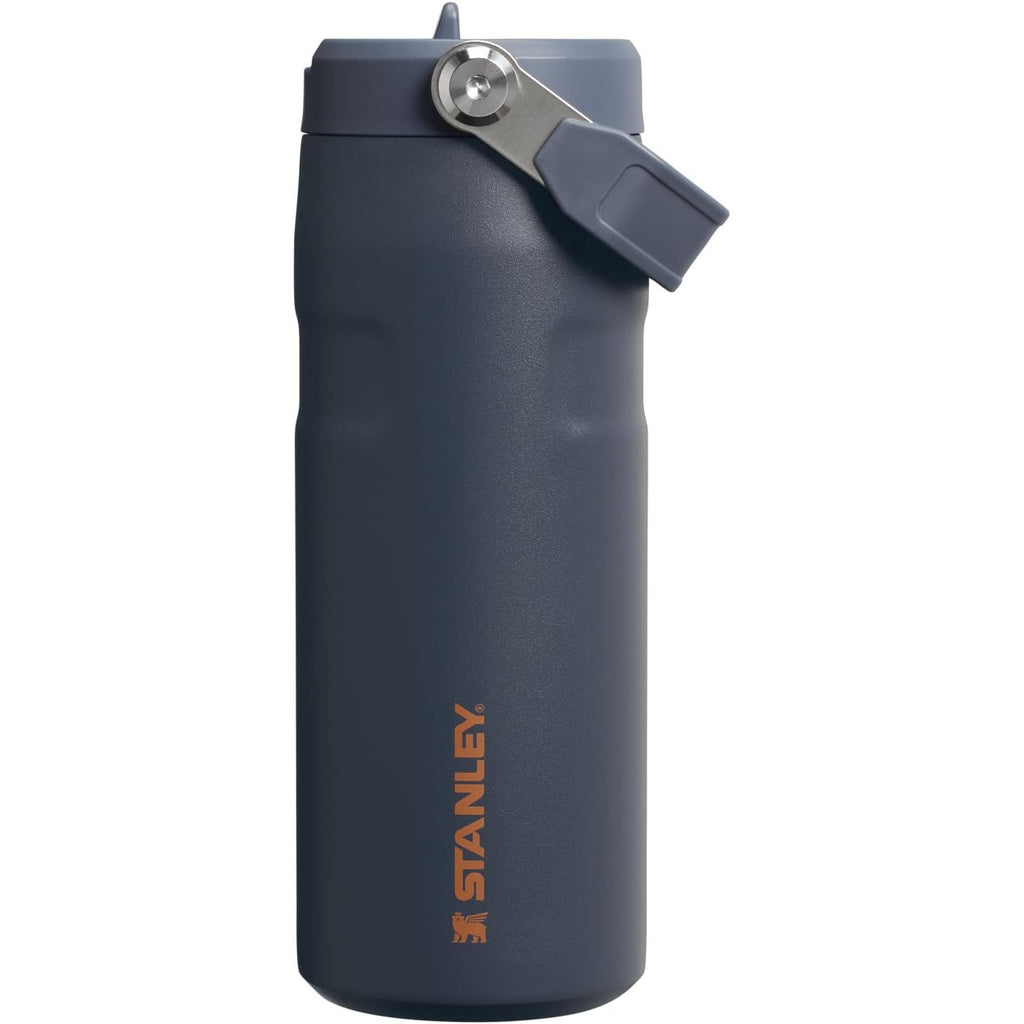 Stanley IceFlow Flip Straw 2.0 Wasserflasche 709 ml | Integrierter Strohhalm mit größerer Öffnung | Leicht und auslaufsicher | Isolierter Edelstahl | BPA-frei | Twilight