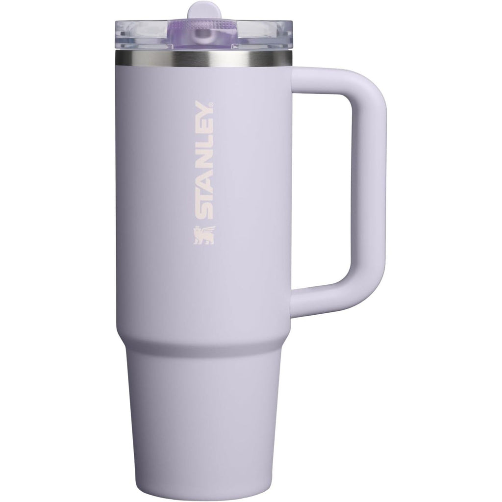 STANLEY Quencher ProTour Flip Straw Tumbler mit auslaufsicherem Deckel 1,2 Liter | Integrierter Strohhalm und Griff | Passt in Becherhalter für Reisen | Isolierter Edelstahlbecher | BPA-frei | Rosenquarz