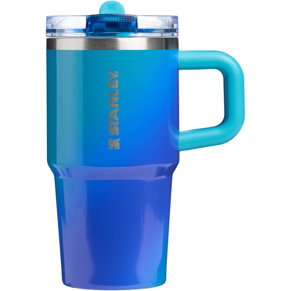 STANLEY Quencher ProTour Flip Straw Tumbler mit auslaufsicherem Deckel 1,2 Liter | Integrierter Strohhalm und Griff | Passt in Becherhalter für Reisen | Isolierter Edelstahlbecher | BPA-frei | Rosenquarz