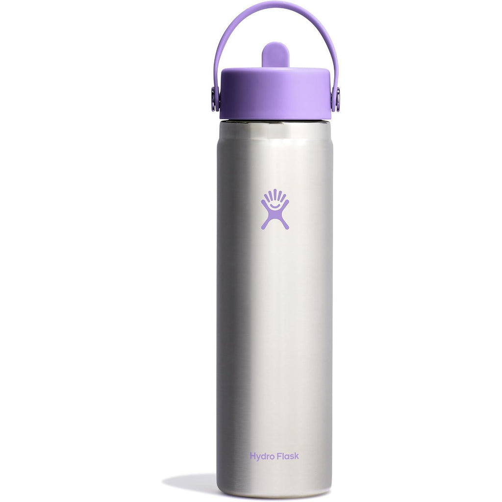 Hydro Flask Trinkflasche - Isolierter Edelstahl - Breiter Strohhalmdeckel, auslaufsicher, tropffrei in 32 Oz Fossil Brown