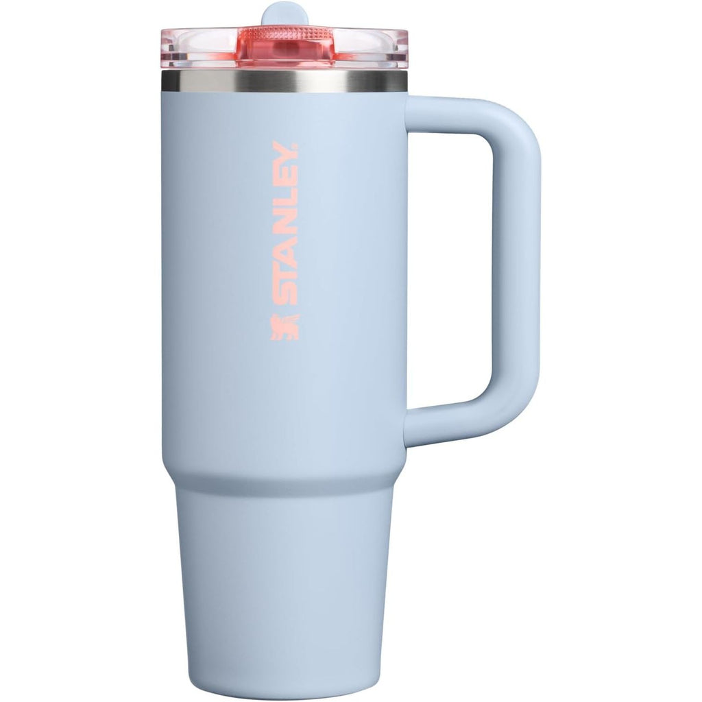 STANLEY Quencher ProTour Flip Straw Tumbler mit auslaufsicherem Deckel 1,2 Liter | Integrierter Strohhalm und Griff | Passt in Becherhalter für Reisen | Isolierter Edelstahlbecher | BPA-frei | Rosenquarz