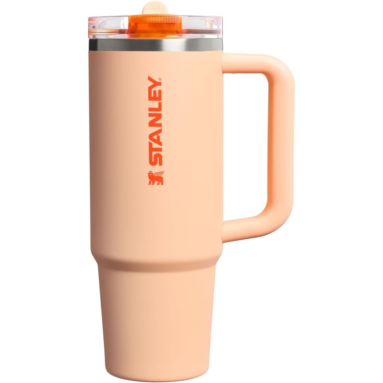 STANLEY Quencher ProTour Flip Straw Tumbler mit auslaufsicherem Deckel 1,2 Liter | Integrierter Strohhalm und Griff | Passt in Becherhalter für Reisen | Isolierter Edelstahlbecher | BPA-frei | Rosenquarz